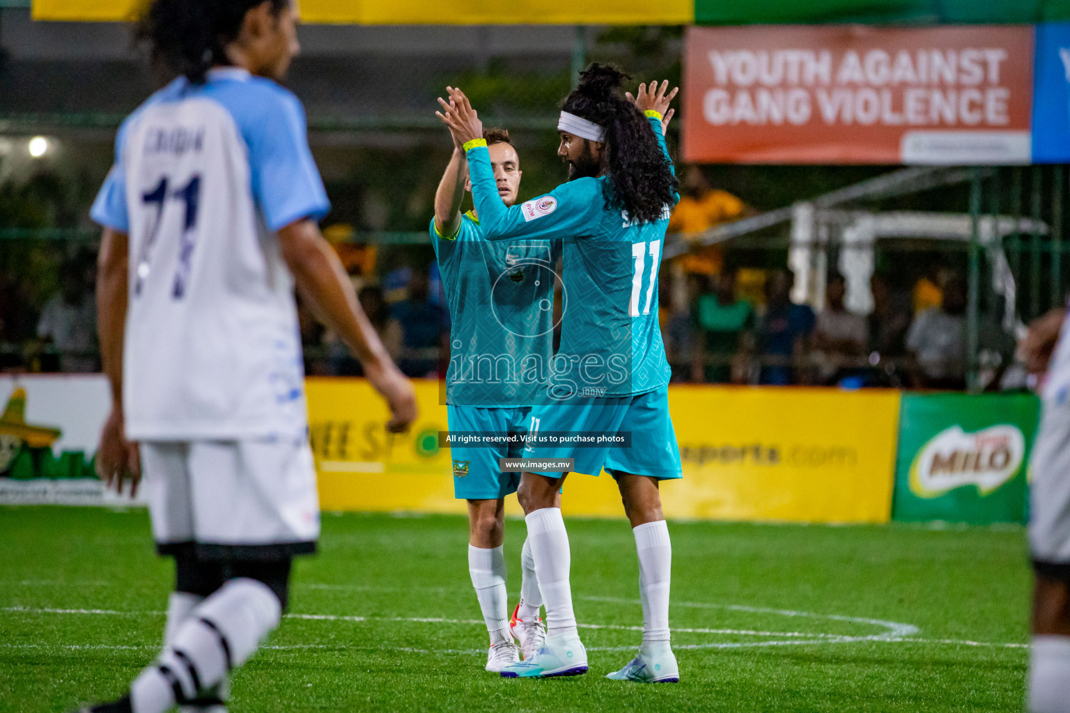 WAMCO vs MIFCO RC in Club Maldives Cup 2022 was held in Hulhumale', Maldives on Monday, 17th October 2022. Photos: Hassan Simah/ images.mv