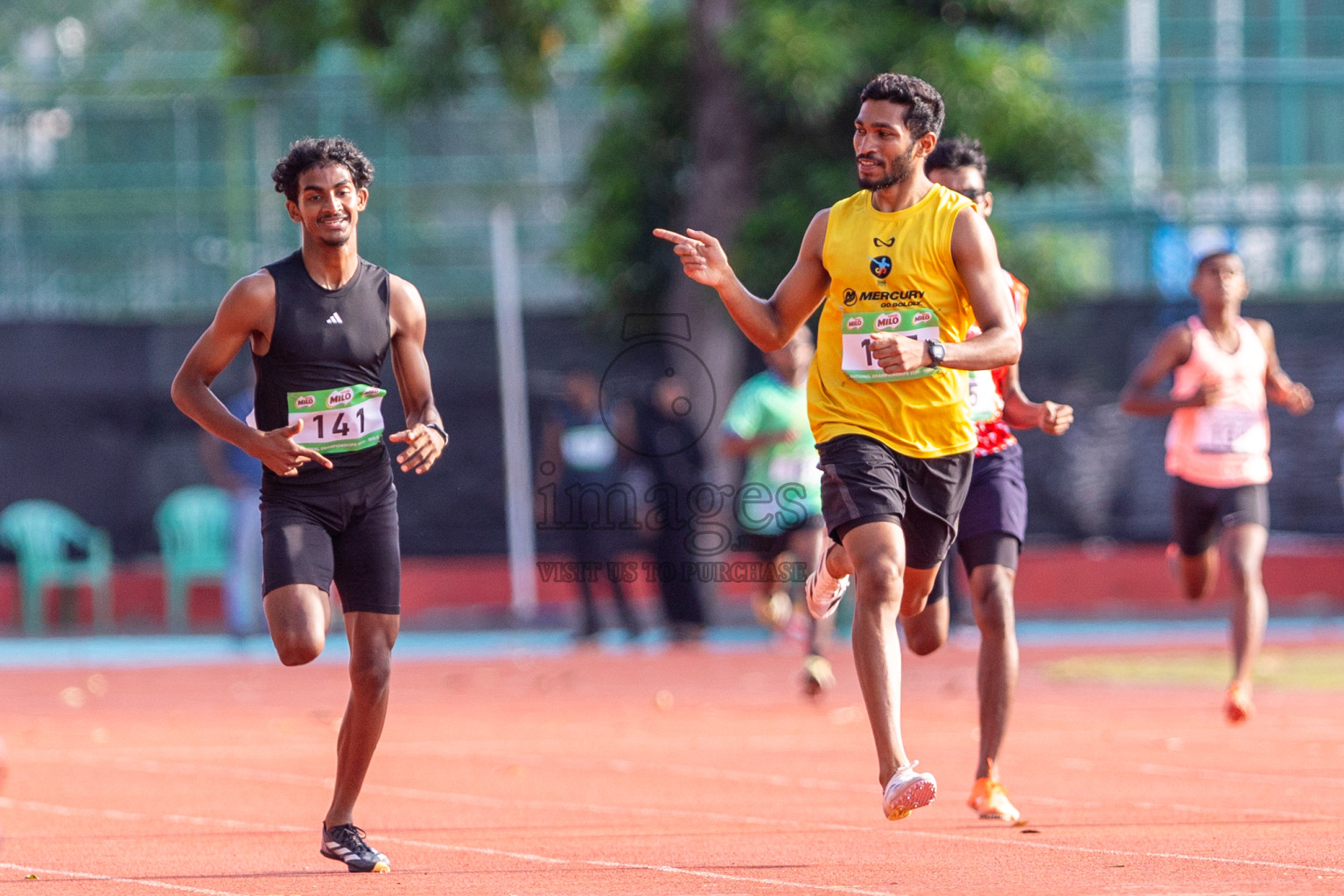 Day 1 of 33rd National Athletics Championship was held in Ekuveni Track at Male', Maldives on Thursday, 5th September 2024. Photos: Shuu Abdul Sattar / images.mv