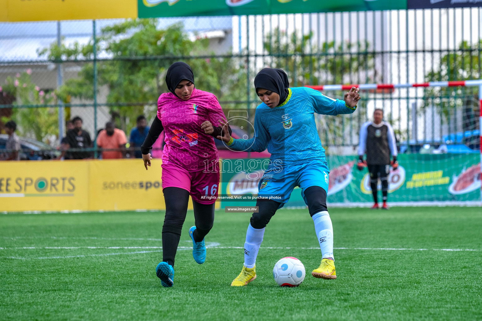 WAMCO vs Club MYS in Eighteen Thirty Women's Futsal Fiesta 2022 was held in Hulhumale', Maldives on Wednesday, 12th October 2022. Photos: Nausham Waheed / images.mv