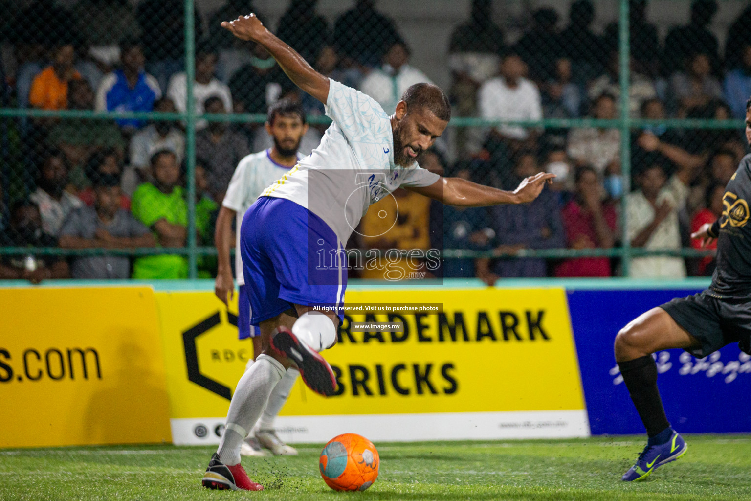 Prison Club vs MACL in the Quarter Finals of Club Maldives 2021 held at Hulhumale;, on 12th December 2021 Photos: Nasam / images.mv