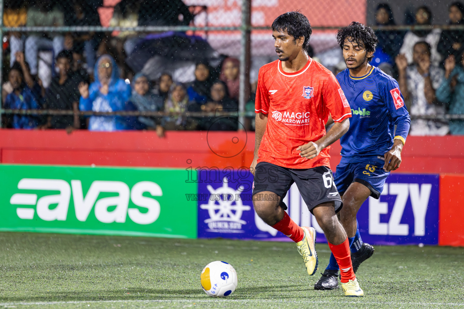 HA Hoarafushi vs HA Maarandhoo in Day 9 of Golden Futsal Challenge 2025 was held on Monday, 13th January 2025, in Hulhumale', Maldives
Photos: Ismail Thoriq / images.mv