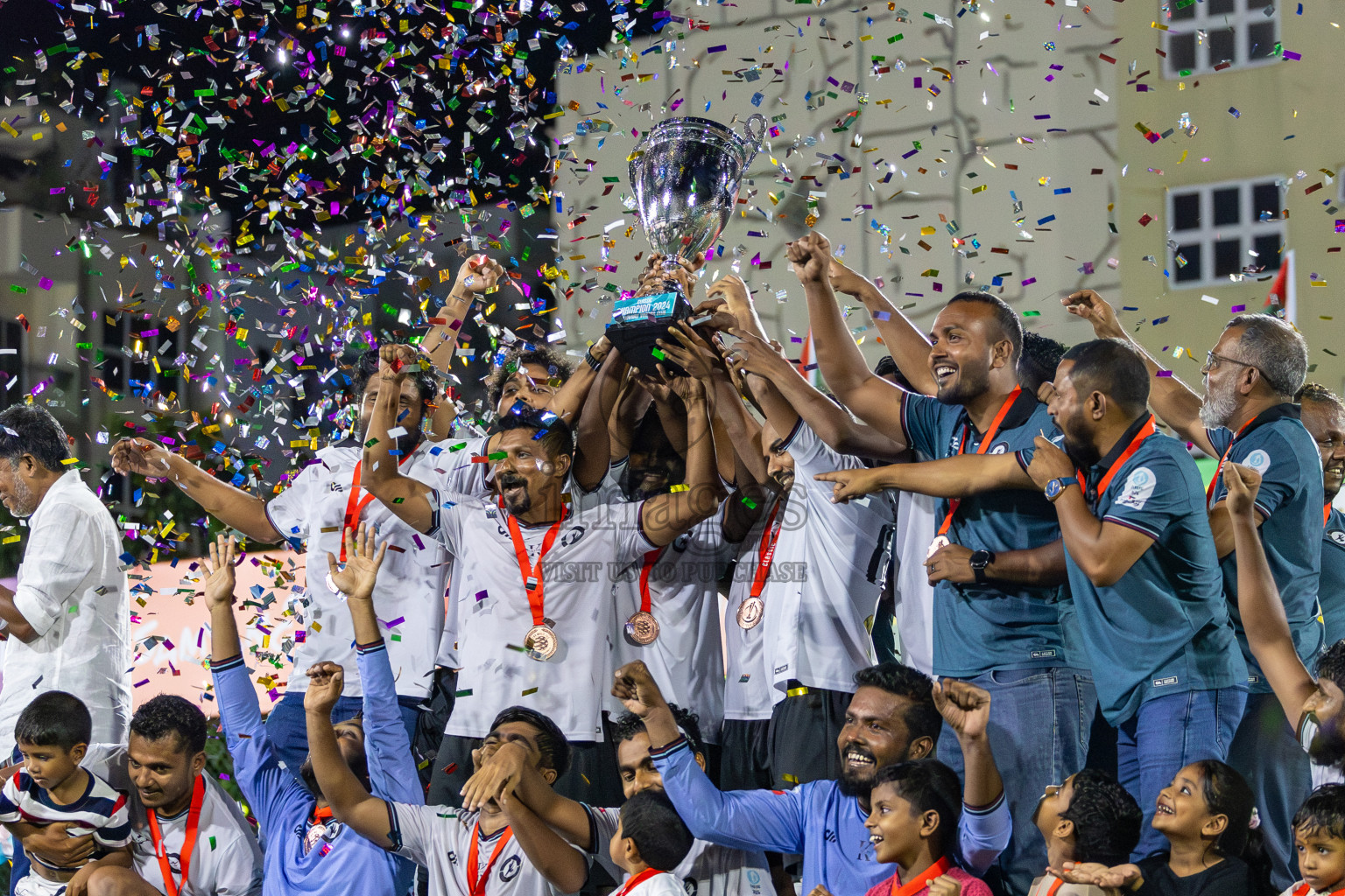 Finals of Classic of Club Maldives 2024 held in Rehendi Futsal Ground, Hulhumale', Maldives on Sunday, 22nd September 2024. Photos: Mohamed Mahfooz Moosa / images.mv