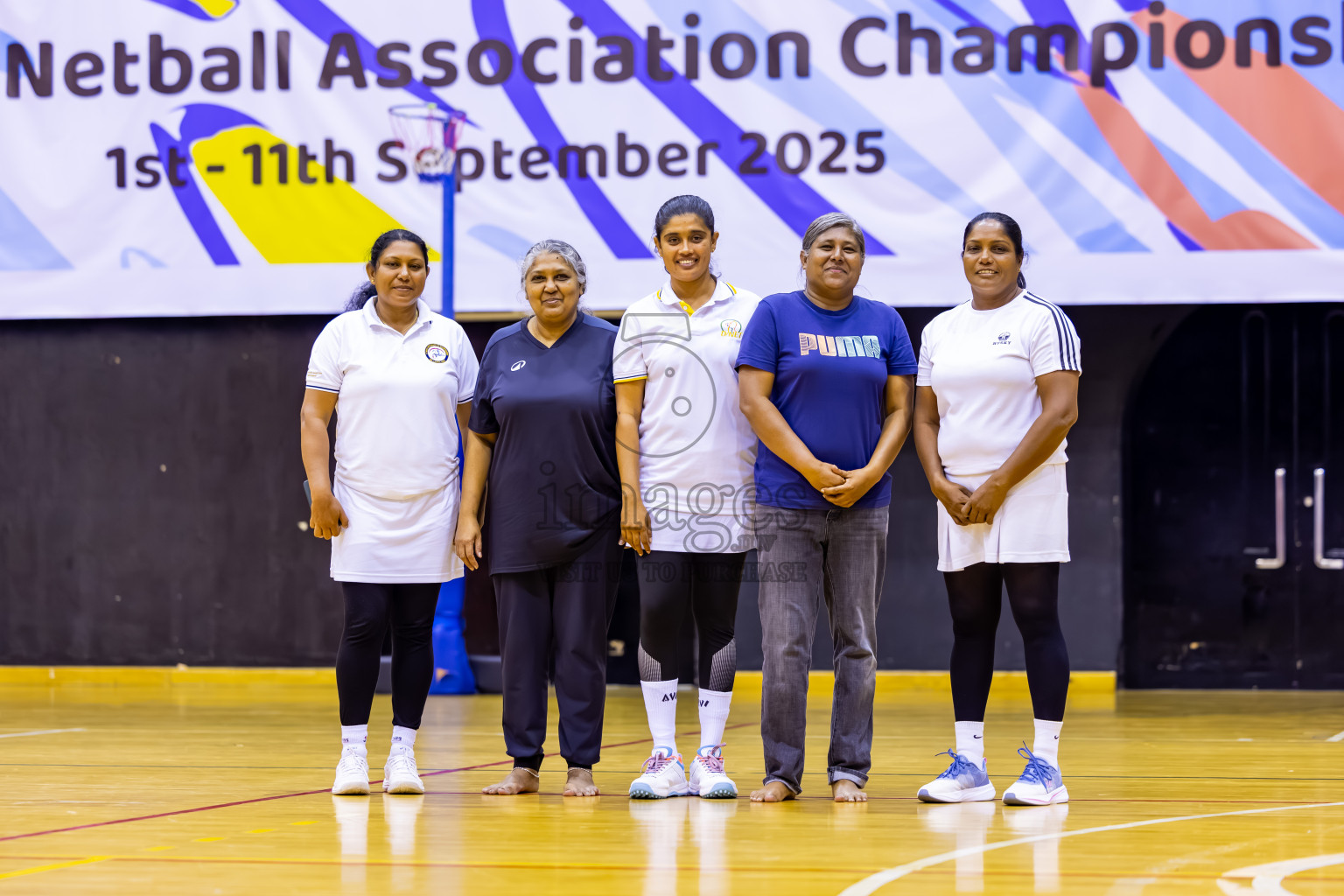 KYRC vs N Sports A in Day 5 of 24th Milo Netball Association Championship held in Social Center at Male', Maldives on Friday, 5th September 2025. Photos: Nausham Waheed / images.mv