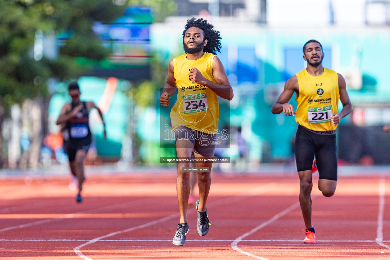 Day 3 of National Athletics Championship 2023 was held in Ekuveni Track at Male', Maldives on Saturday, 25th November 2023. Photos: Nausham Waheed / images.mv