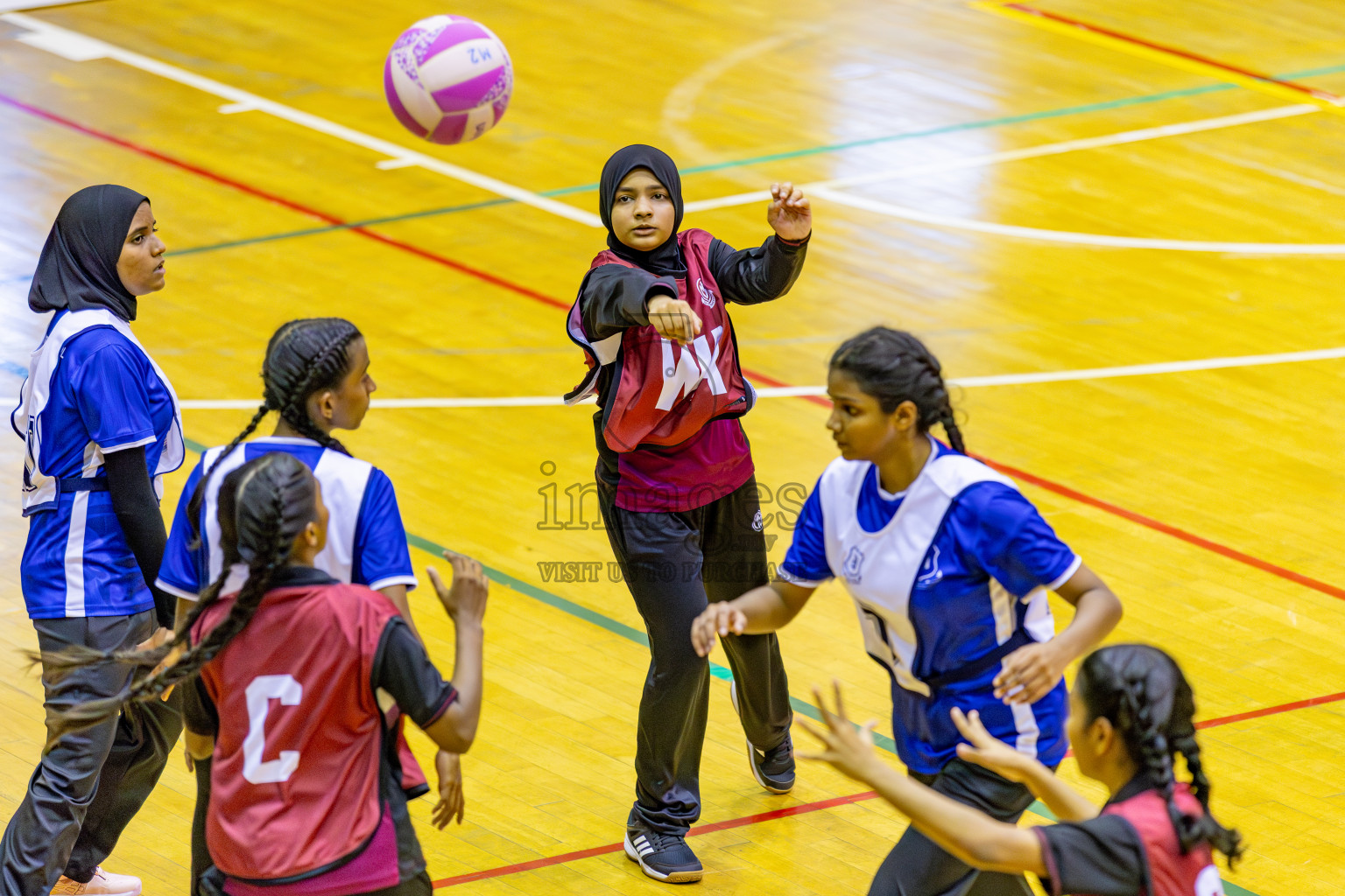 Day 9 of 26th Inter-School Netball Tournament 2025 was held in Social Center Indoor Hall on Sunday, 27th October 2025. Photos: Areef Adam / images.mv