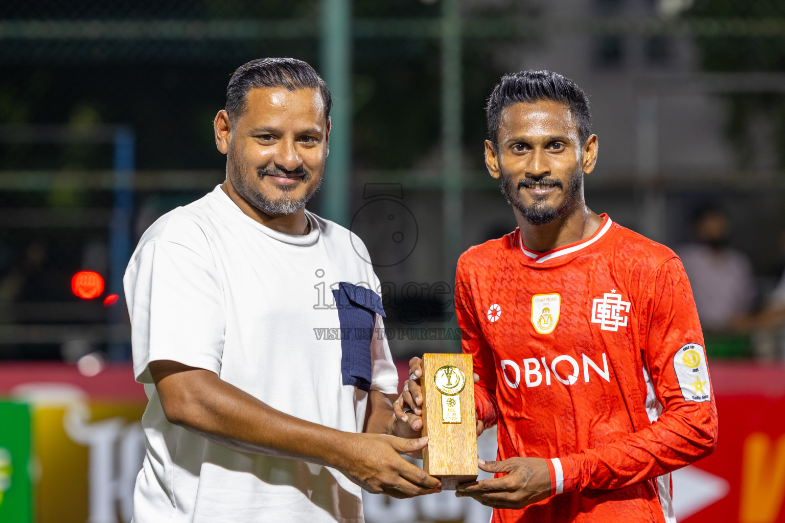 Joali Maldives vs Club Combination (Eydhafushi) in Kings Cup of Club Maldives 2025 was held in Rehendhi Futsal Ground, Hulhumale', Maldives on Saturday, 6th September 2025. Photos: Ismail Thoriq / images.mv