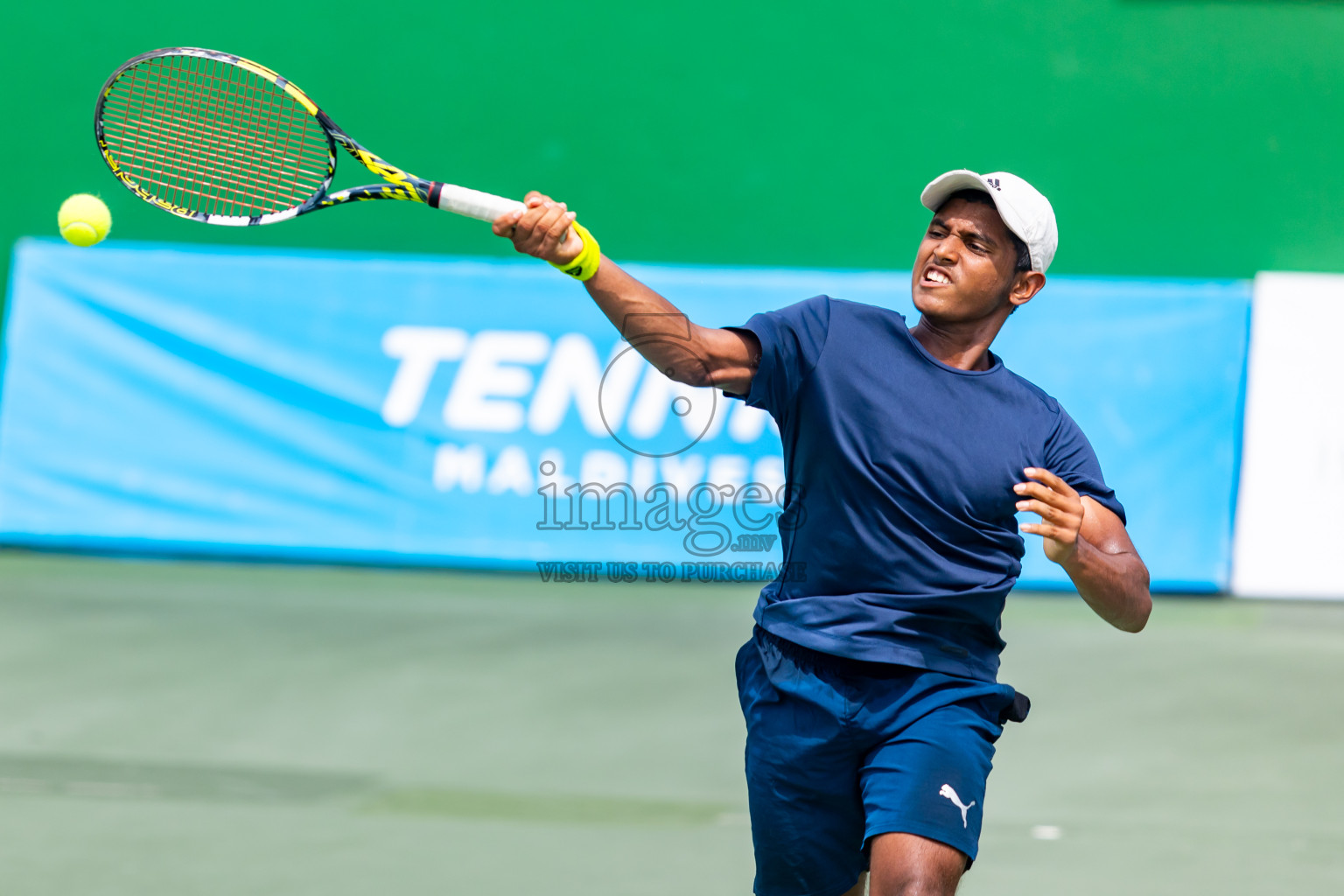 Day 5 of ATF Maldives Junior Open Tennis was held in Male' Tennis Court, Male', Maldives on Monday, 16th December 2024. Photos: Nausham Waheed/ images.mv