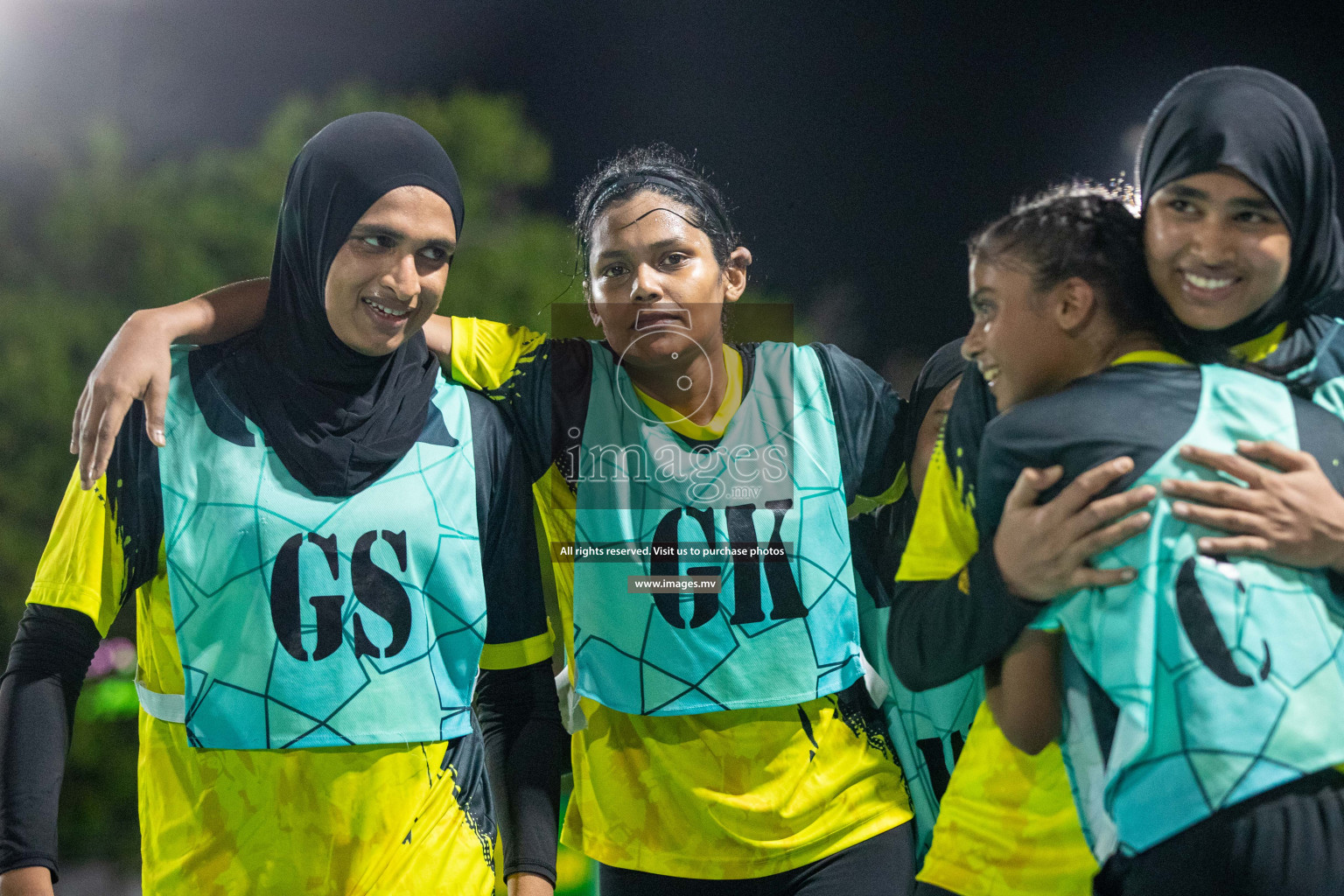 Final of 20th Milo National Netball Tournament 2023, held in Synthetic Netball Court, Male', Maldives on 11th June 2023 Photos: Nausham Waheed/ Images.mv