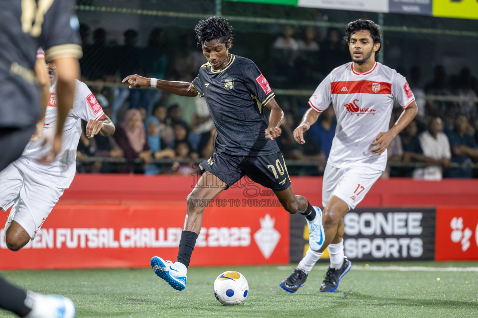 HA Muraidhoo vs HA Dhidhdhoo in Day 1 of Golden Futsal Challenge 2025 on Sunday, 5th January 2025, in Hulhumale', Maldives
Photos: Ismail Thoriq / images.mv