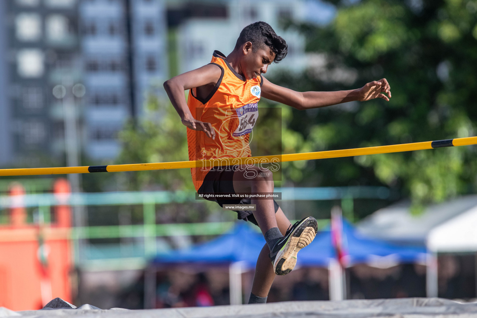 Day 1 of Inter-School Athletics Championship held in Male', Maldives on 22nd May 2022. Photos by: Nausham Waheed / images.mv