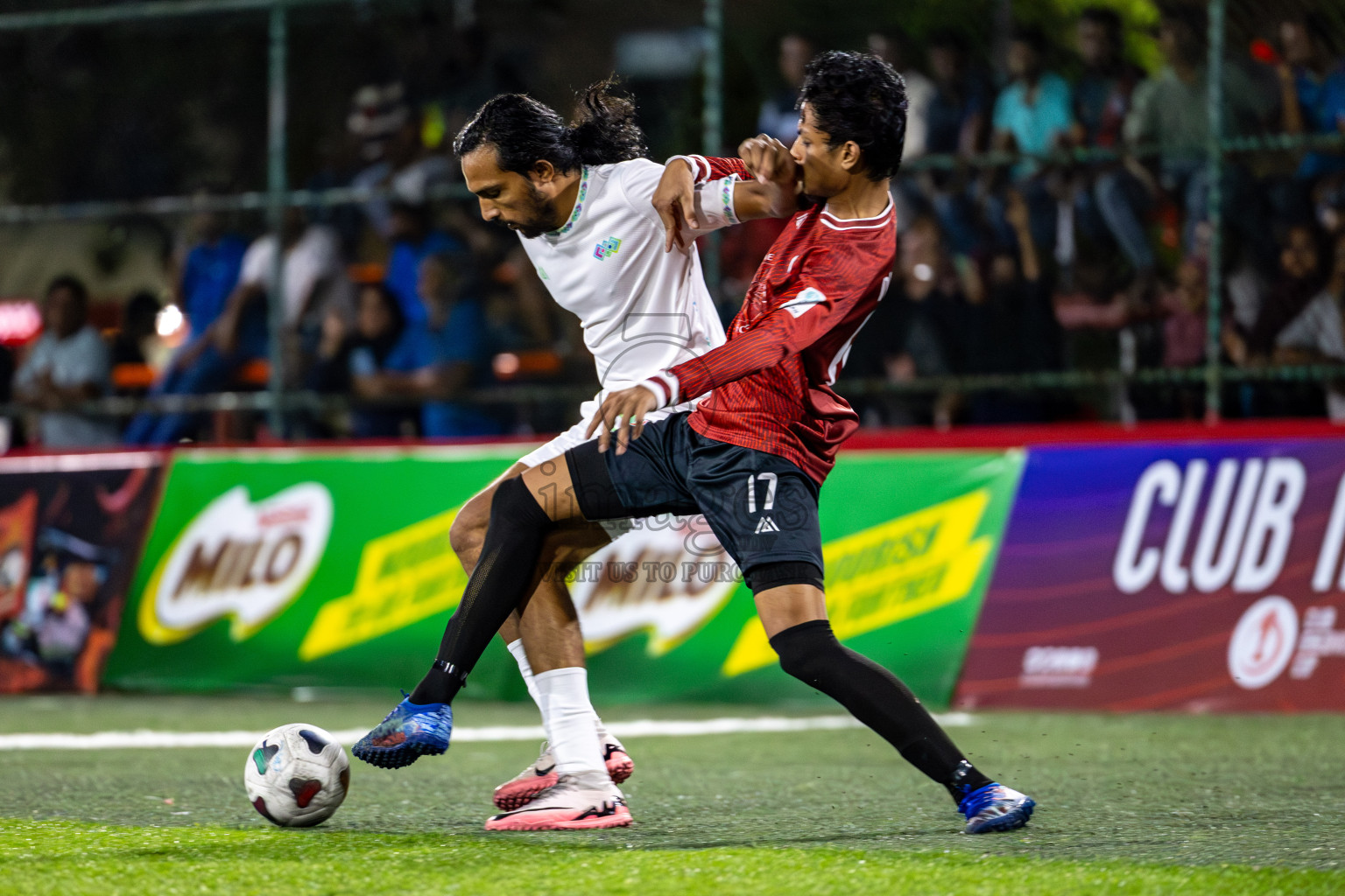 CLUB 220 vs TEAM MCC in Club Maldives Classic 2024 held in Rehendi Futsal Ground, Hulhumale', Maldives on Sunday, 15th September 2024. Photos: Mohamed Mahfooz Moosa / images.mv