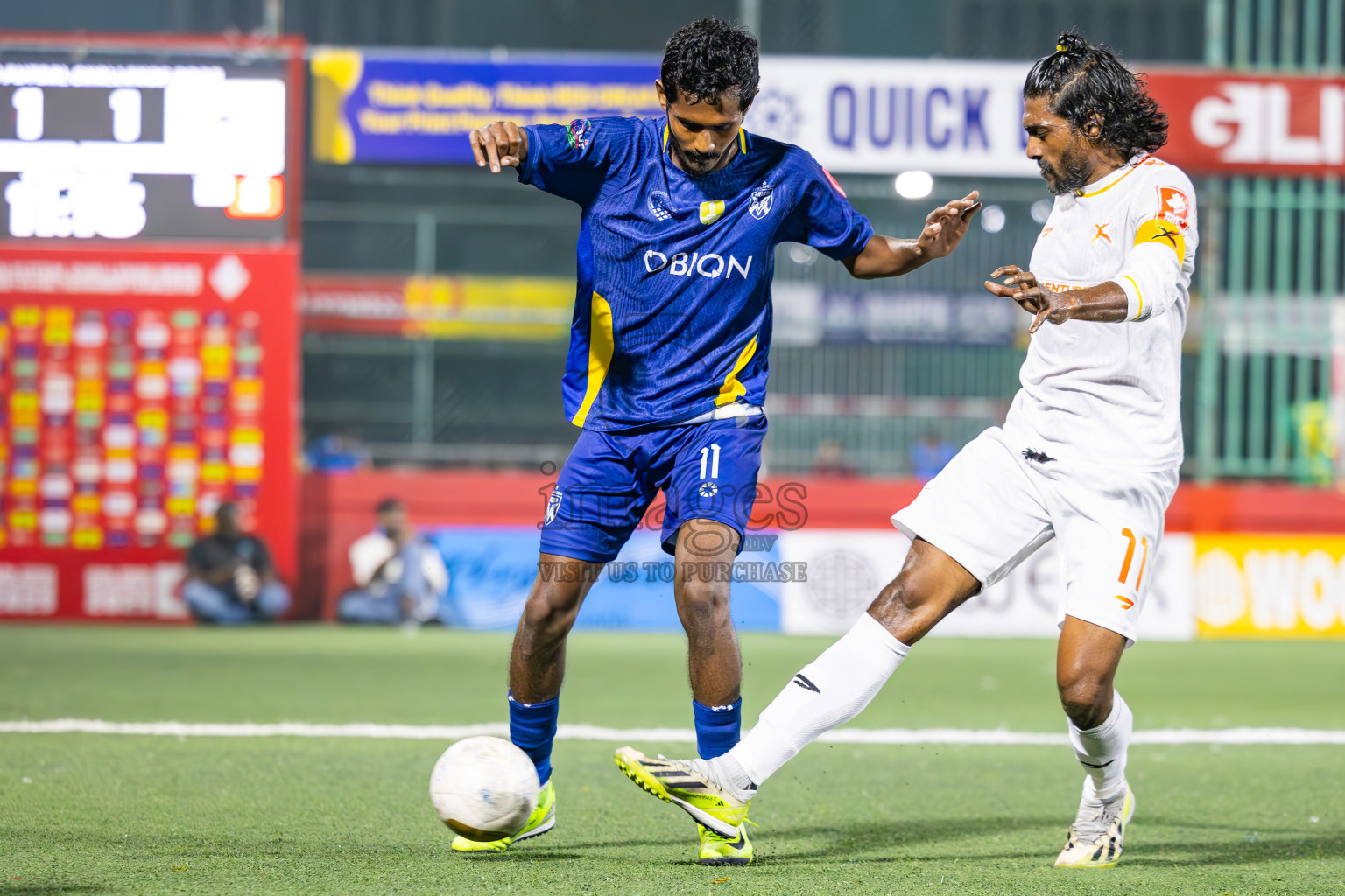 B Eydhafushi vs B Thulhaadhoo in Baa Atoll Finals Day 26 of Golden Futsal Challenge 2025 was held on Thursday , 30th January 2025, in Hulhumale', Maldives. Photos: Ismail Thoriq / images.mv