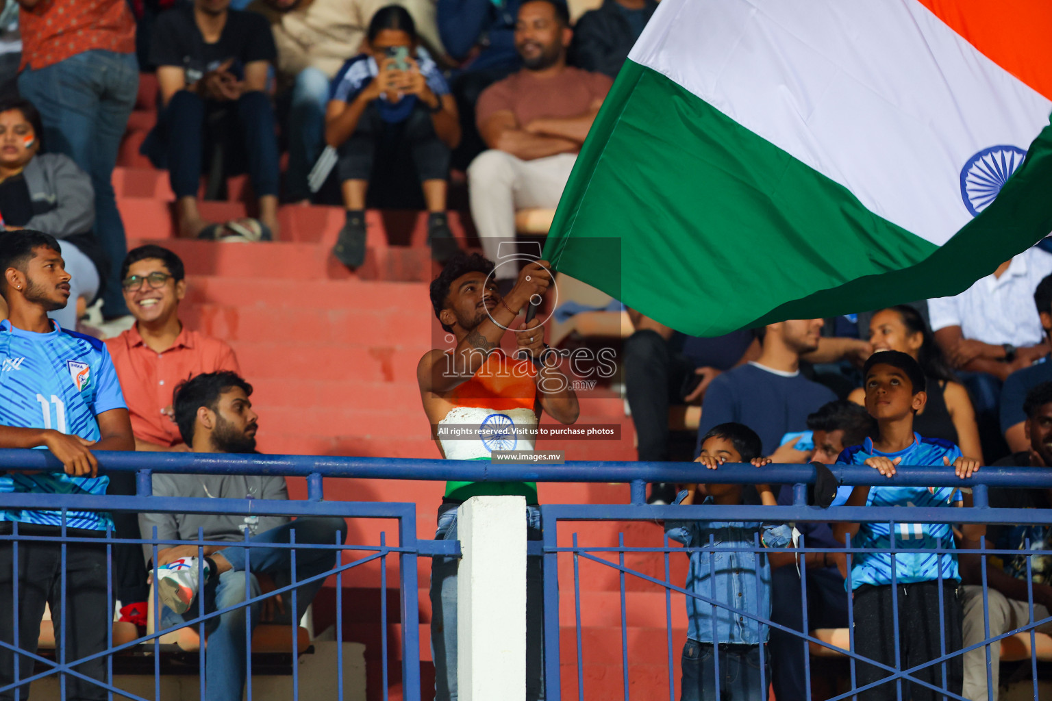 Lebanon vs India in the Semi-final of SAFF Championship 2023 held in Sree Kanteerava Stadium, Bengaluru, India, on Saturday, 1st July 2023. Photos: Nausham Waheed, Hassan Simah / images.mv