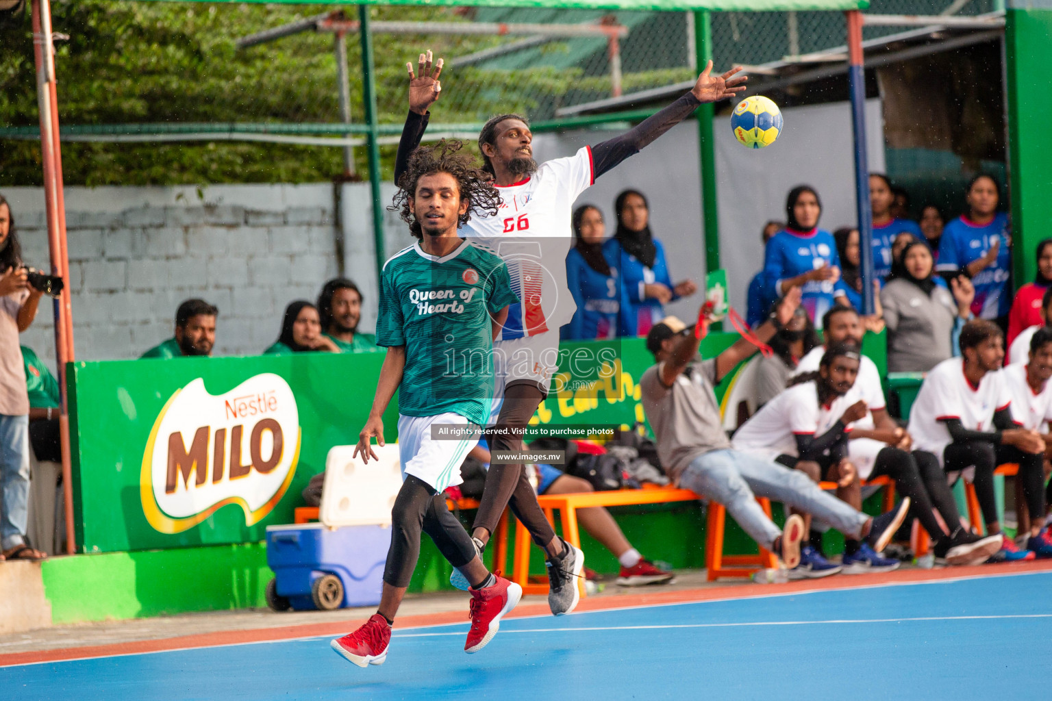 Milo 8th National Handball Tournament Day3, 17th December 2021, at Handball Ground, Male', Maldives. Photos by Shuu Abdul Sattar