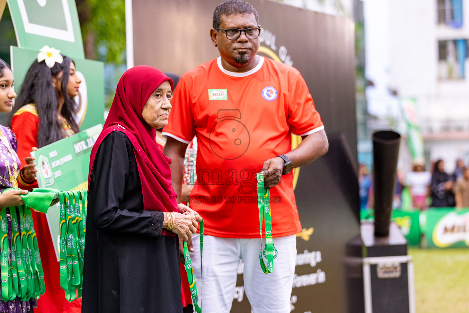 Day 3 of MILO SVAM Juniors 2025 (U-8) was held at Henveiru Stadium in Male', Maldives on Saturday, 28th June 2025. 
Photos: Hassan Simah / images.mv