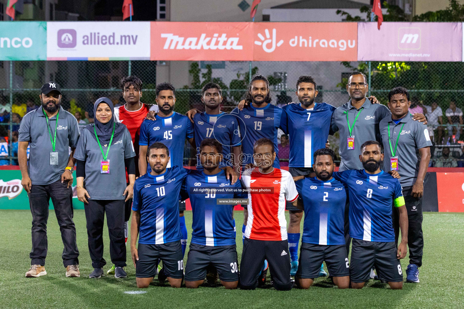 POSC vs Team Khaarijee in Quarter Finals of Club Maldives Cup Classic 2023 held in Hulhumale, Maldives, on Friday, 11th August 2023 Photos: Ismail Thoriq / images.mv