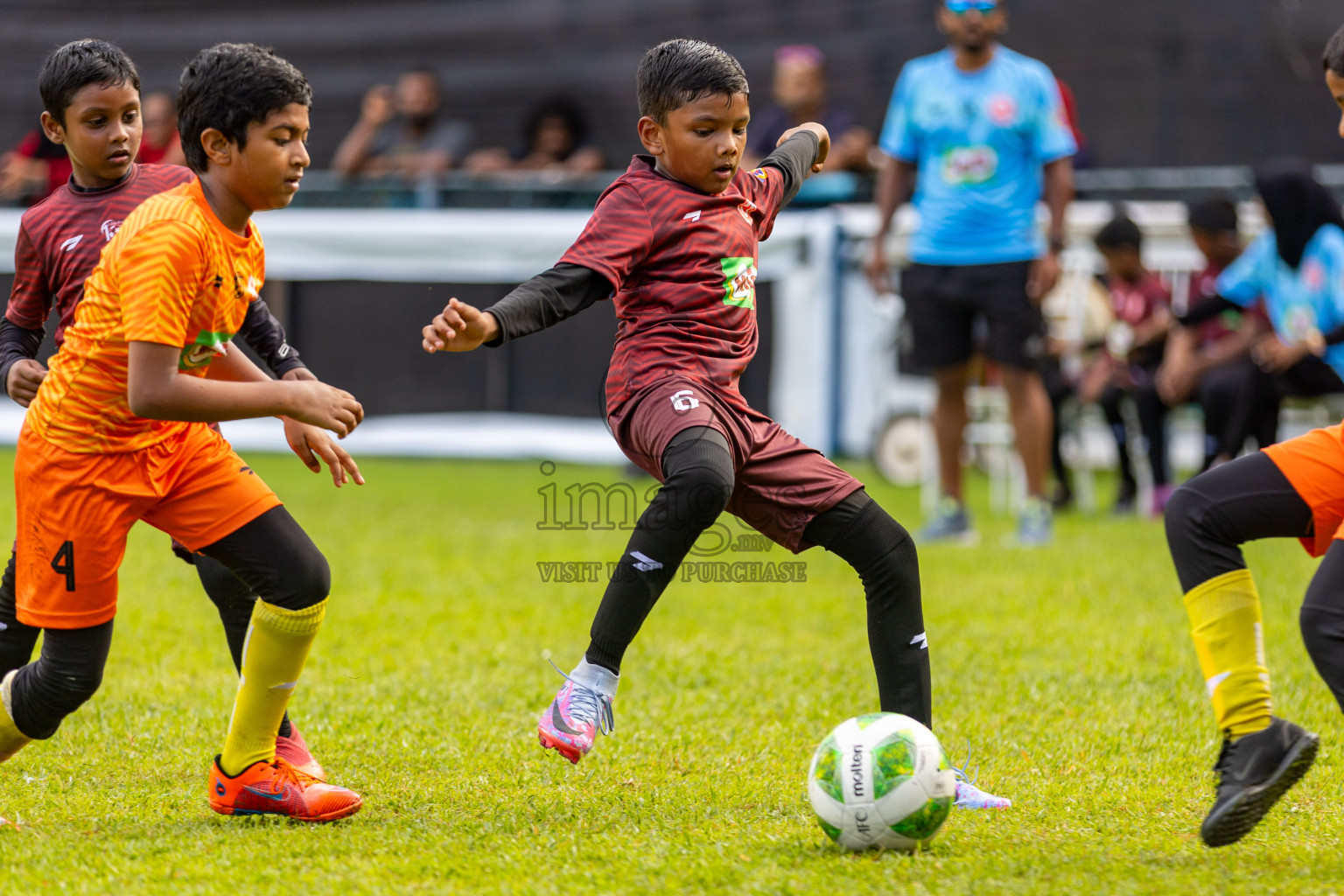 Day 2 of MILO Kids Football Fiesta was held at National Stadium in Male', Maldives on Saturday, 24th February 2024.