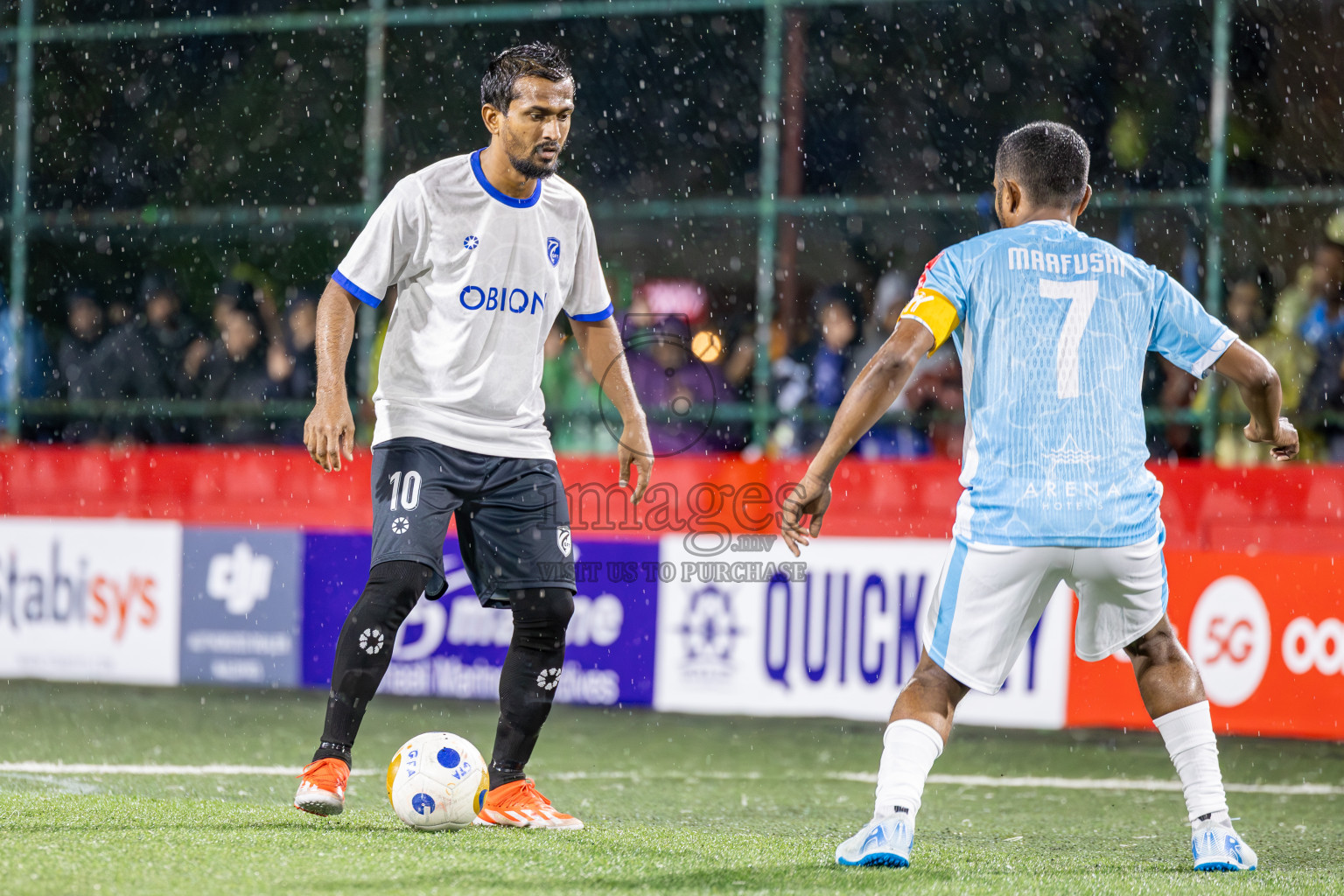 K Gaafaru vs K Maafushi in Day 10 of Golden Futsal Challenge 2025 was held on Tuesday, 14th January 2025, in Hulhumale', Maldives Photos: Ismail Thoriq / images.mv