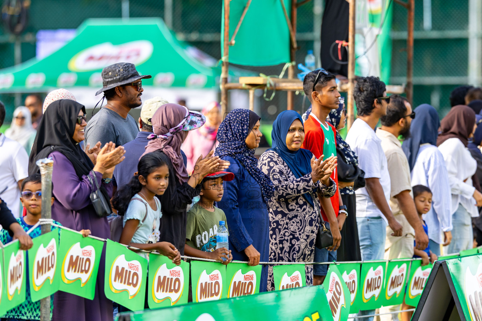 Day 3 of MILO SVAM Juniors 2025 (U-8) was held at Henveiru Stadium in Male', Maldives on Saturday, 28th June 2025. Photos: Mohamed Mahfooz Moosa / images.mv
