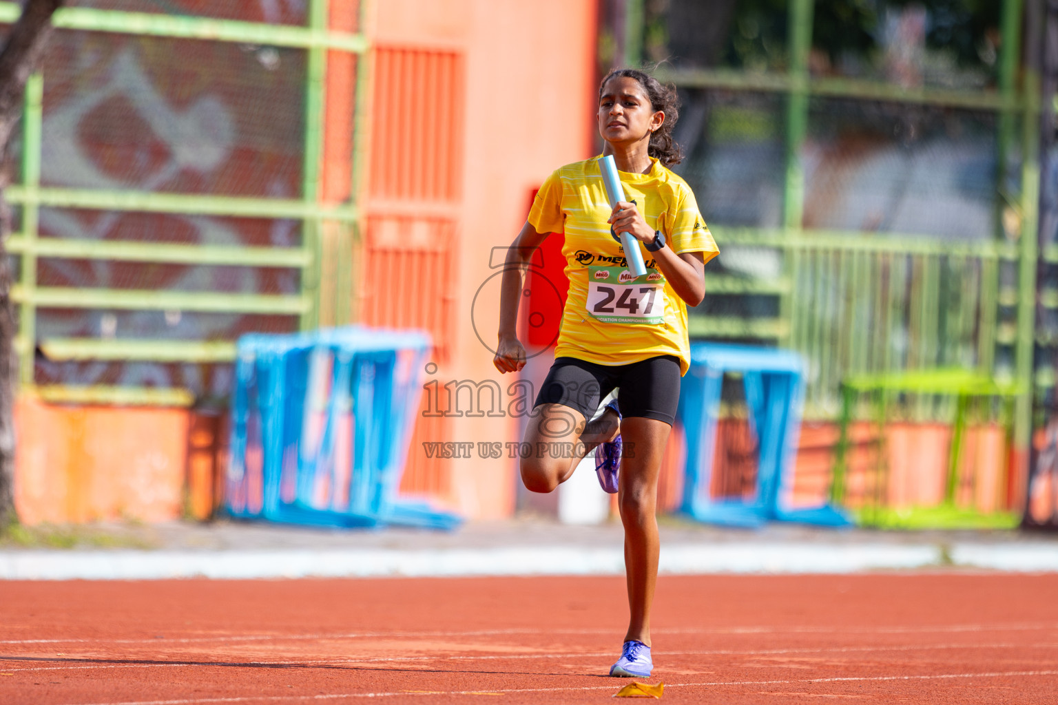 Day 3 of 12th Milo Association Championships was held in Ekuveni Track at Male', Maldives on Saturday, 26th April 2025. Photos: Ismail Thoriq / images.mv