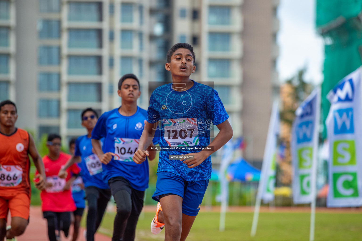 Day two of Inter School Athletics Championship 2023 was held at Hulhumale' Running Track at Hulhumale', Maldives on Sunday, 15th May 2023. Photos: Nausham Waheed / images.mv