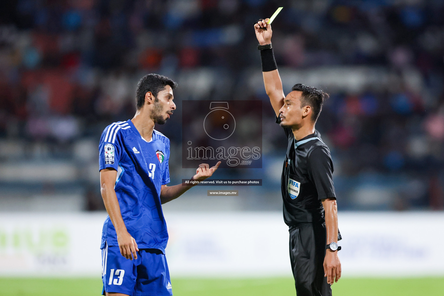 Kuwait vs India in the Final of SAFF Championship 2023 held in Sree Kanteerava Stadium, Bengaluru, India, on Tuesday, 4th July 2023. Photos: Nausham Waheed / images.mv