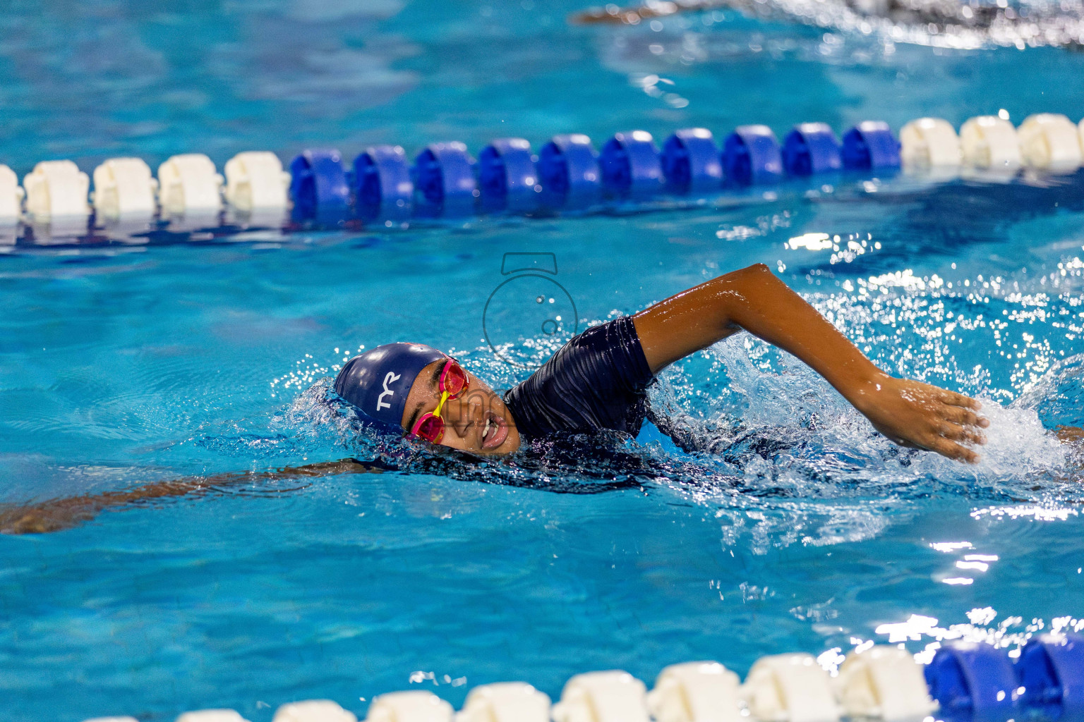 Day 2 of National Swimming Competition 2024 held in Hulhumale', Maldives on Saturday, 14th December 2024. Photos: Hassan Simah / images.mv