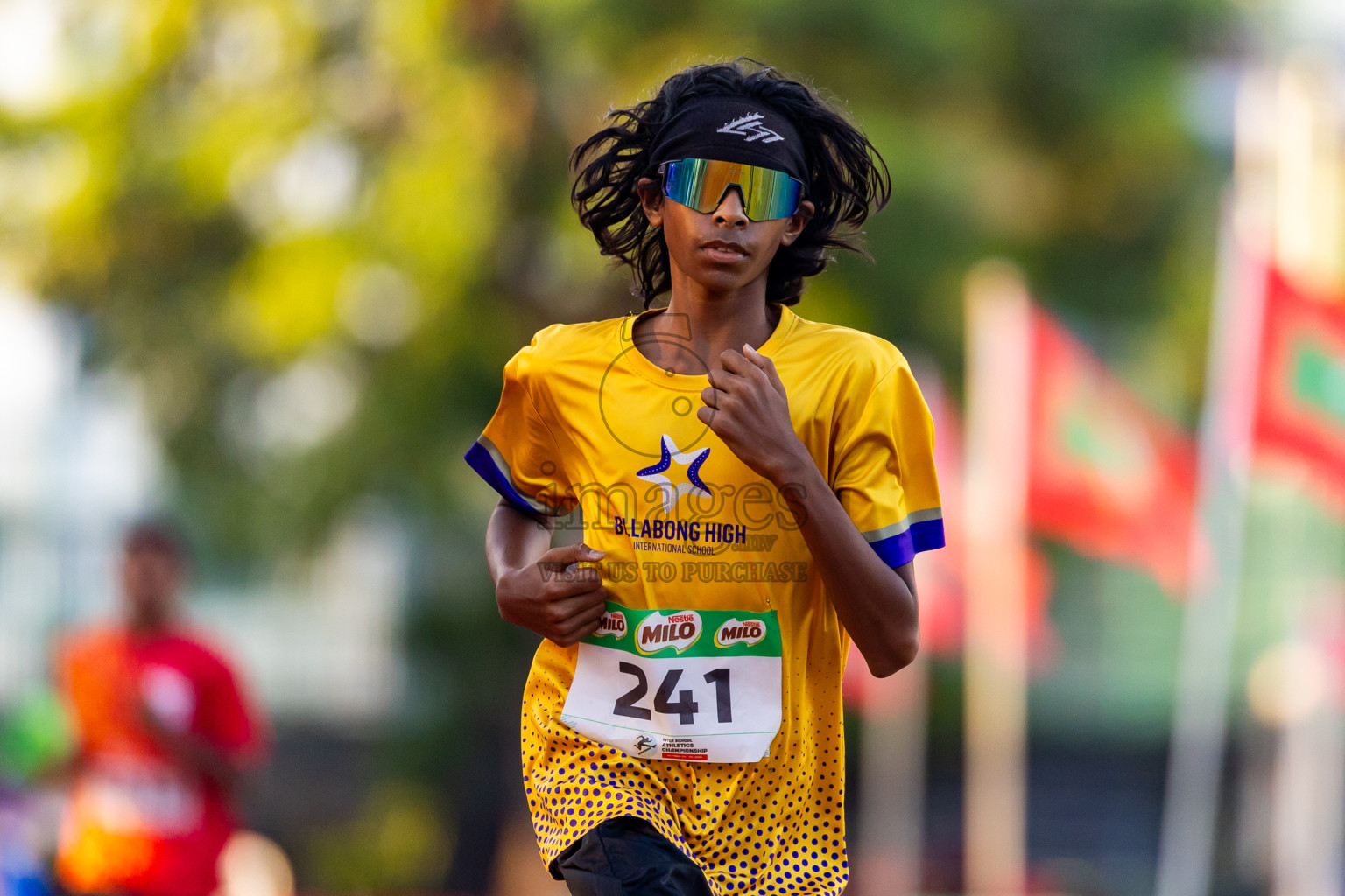Day 4 of Inter-school Athletics Championship 2025 held in Ekuveni Synthetic Track, Male', Maldives on Thursday, 09th October 2025. Photos by: Nausham Waheed / Images.mv