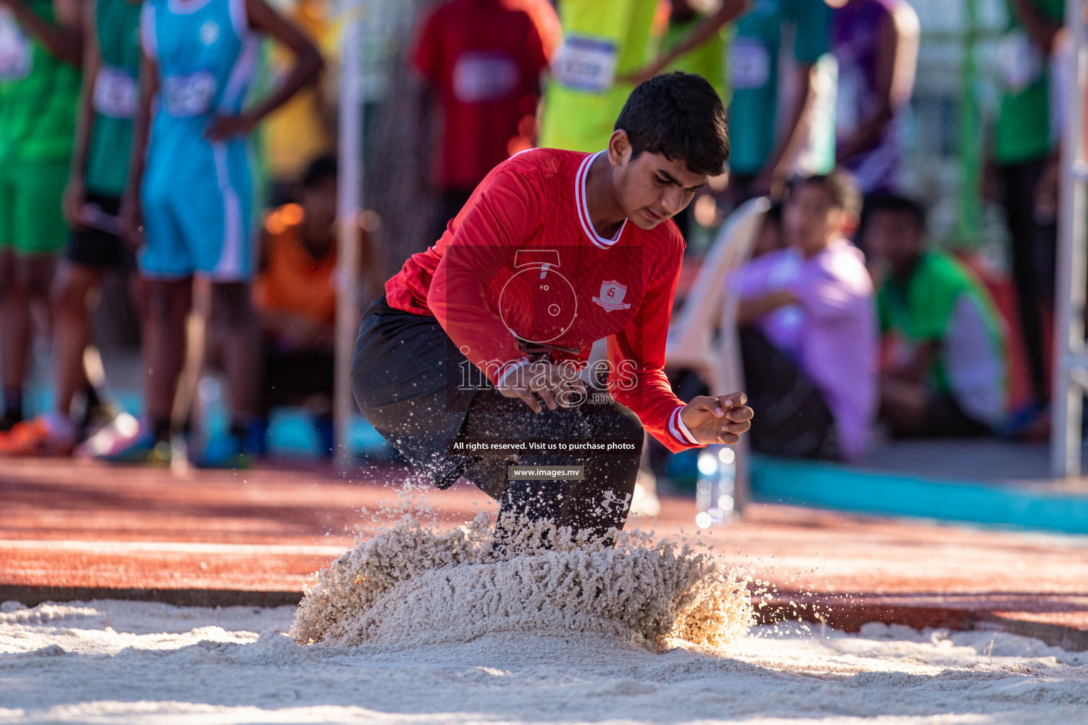 Day 5 of Inter-School Athletics Championship held in Male', Maldives on 27th May 2022. Photos by: Nausham Waheed / images.mv