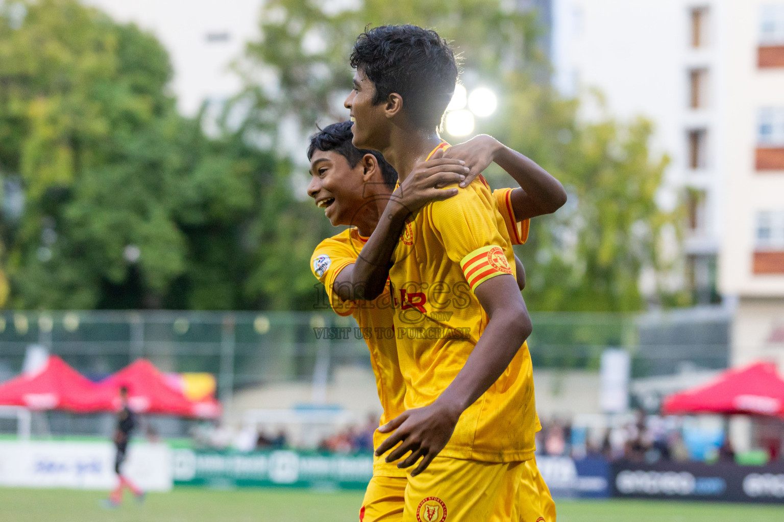 United Victory vs Victory Sports Club  (U14) in Day 5 of Dhivehi Youth League 2024 held at Henveiru Stadium on Friday 29th November 2024. Photos: Shuu Abdul Sattar/ Images.mv