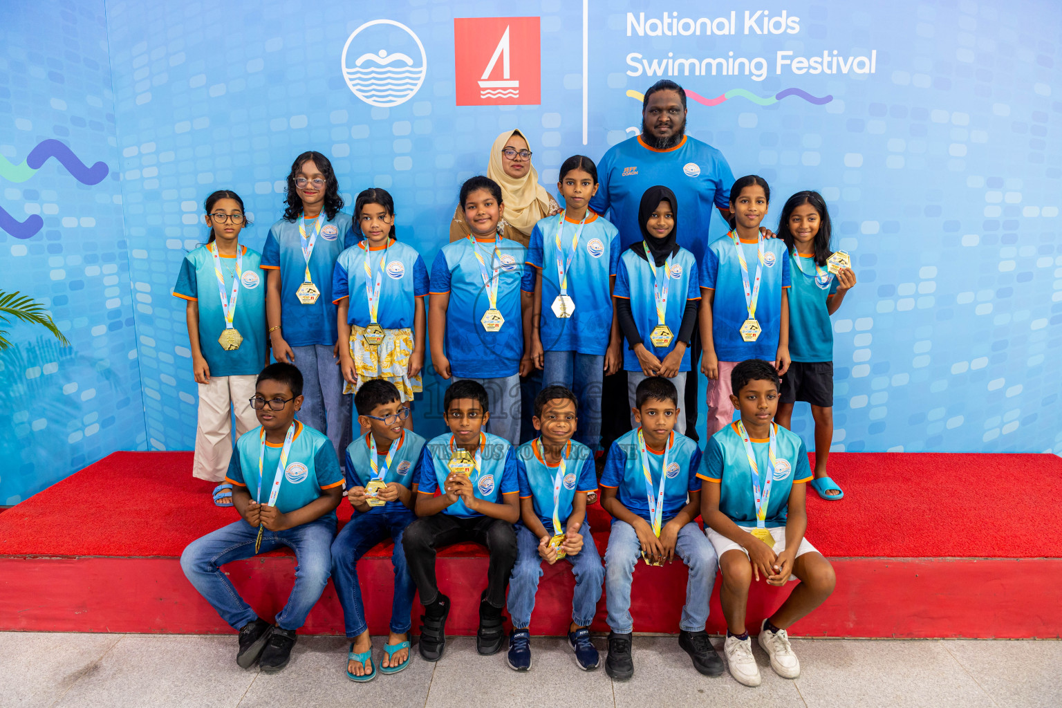 Closing Ceremony of 6th BML National Kids Swimming Kids Festival 2025 held in Hulhumale', Maldives on Saturday, 22nd November 2025. Photos: Nausham Waheed / images.mv