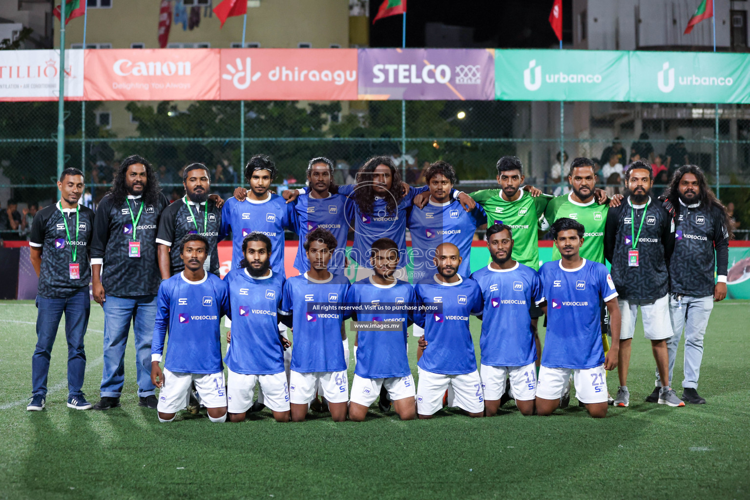 Medianet vs Crossroads Maldives in Club Maldives Cup 2023 held in Hulhumale, Maldives, on Tuesday, 18th July 2023 Photos: Nausham Waheed / images.mv