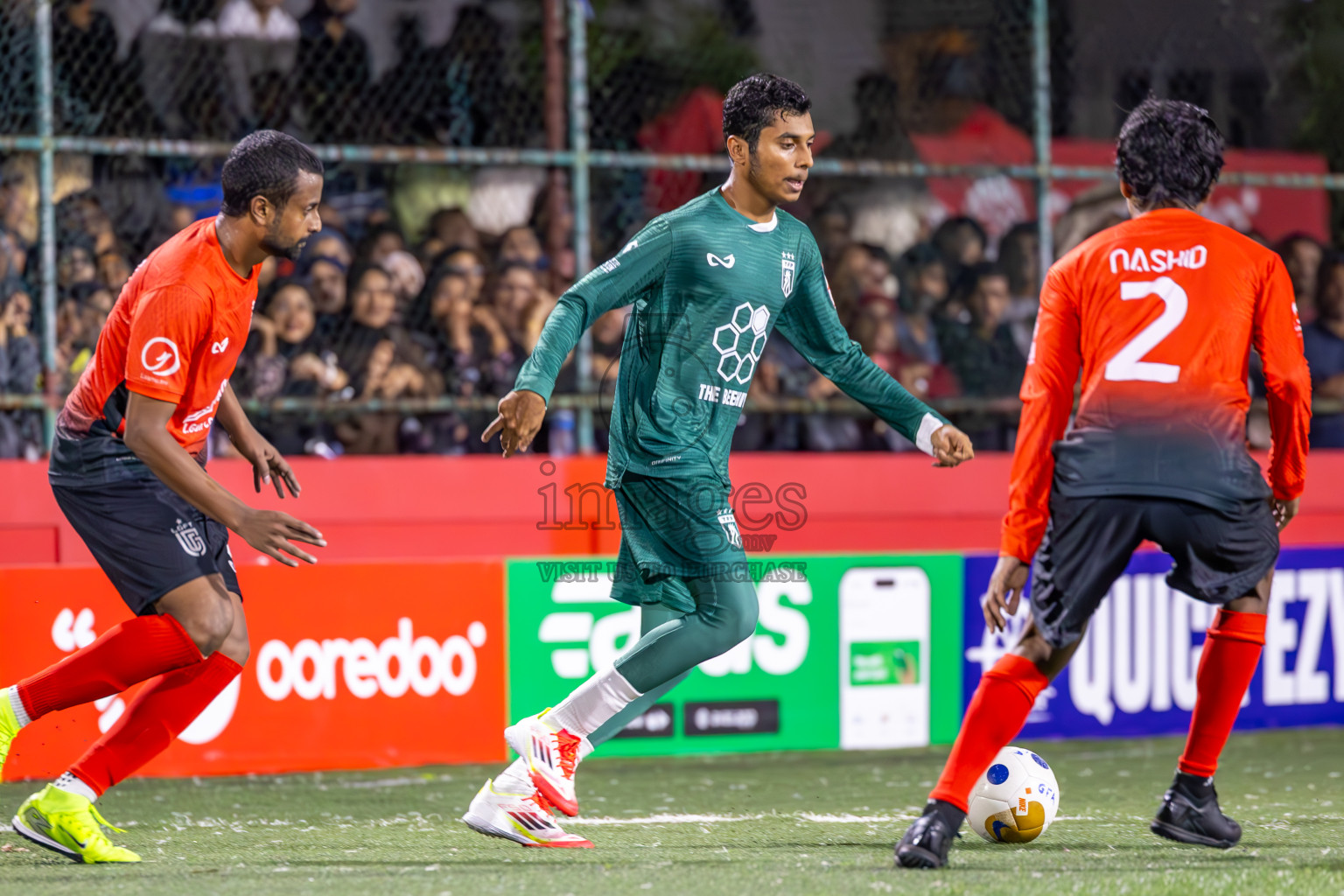 L Gan vs Th Thimarafushi in Zone Round on Day 30 of Golden Futsal Challenge 2025 was held on Monday , 3rd February 2025, in Hulhumale', Maldives.
Photos: Ismail Thoriq / images.mv