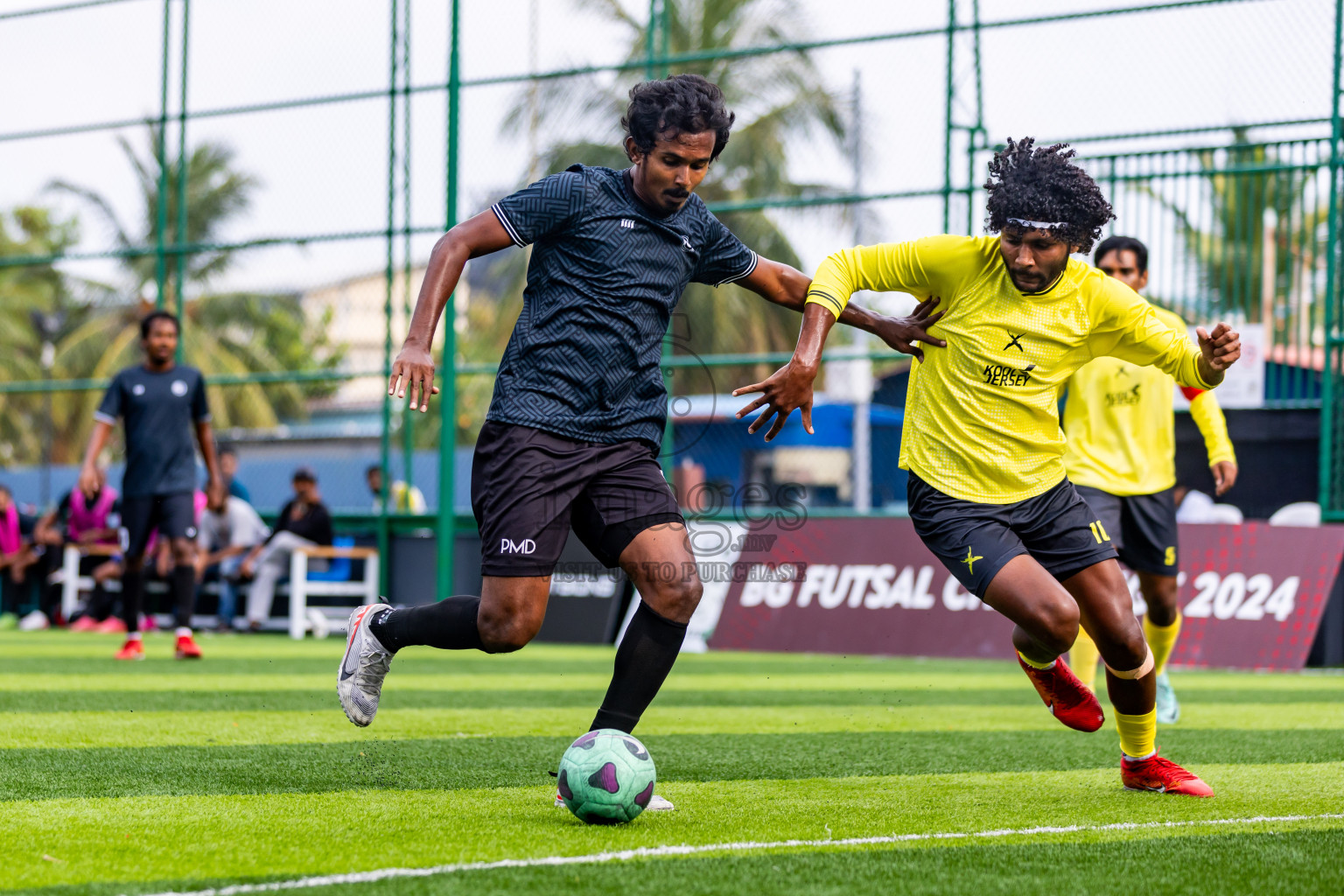 Xephyrs vs Fasgandu SC in Day 14 of BG Futsal Challenge 2024 was held on Sunday, 25th March 2024, in Male', Maldives Photos: Nausham Waheed / images.mv