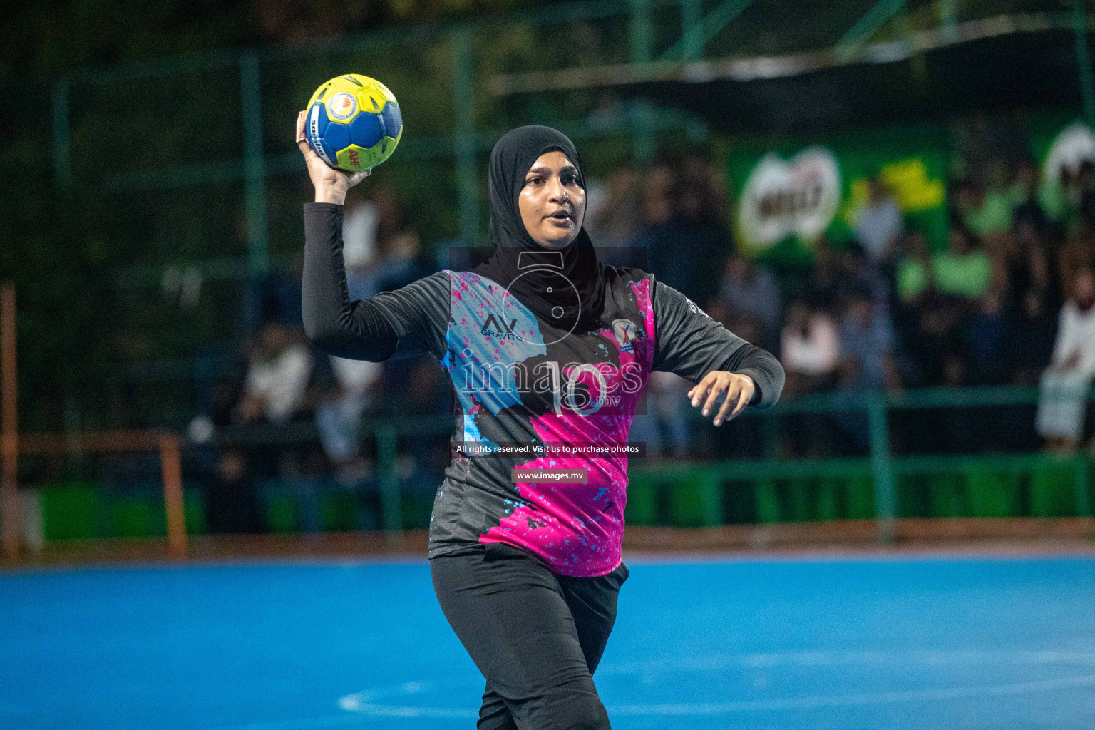 Day 7 of 6th MILO Handball Maldives Championship 2023, held in Handball ground, Male', Maldives on Friday, 26th May 2023 Photos: Nausham Waheed/ Images.mv