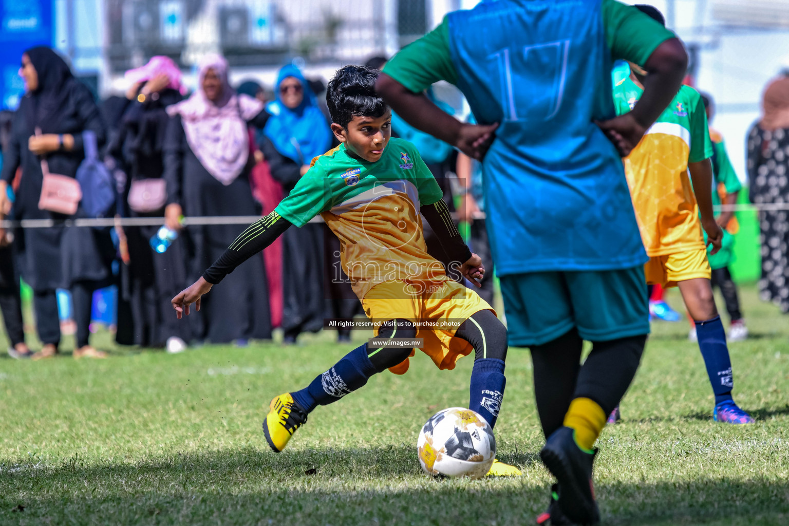 Day 2 of Milo Kids Football Fiesta 2022 was held in Male', Maldives on 20th October 2022. Photos: Nausham Waheed/ images.mv