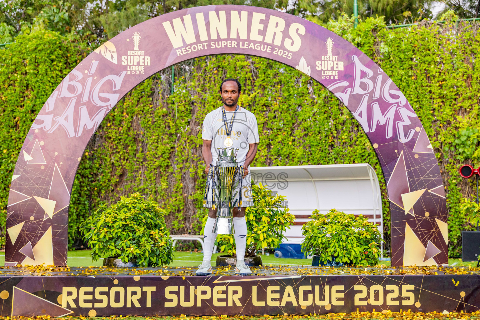 Conrad Maldives vs Joali Maldives in the Final of Resort Super League 2025 was held on Wednesday, 5th November 2025 in Jumeirah Olhaheli Island Maldives, Photos: Areef Adam / images.mv