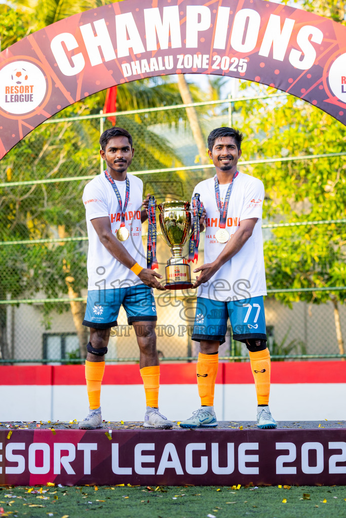 Final of Resort League 2025 (Dhaalu Zone) was held on Saturday, 24th May 2025 in Niyama Private island, Dhaalu Atoll, Maldives. Photos: Nausham Waheed / images.mv