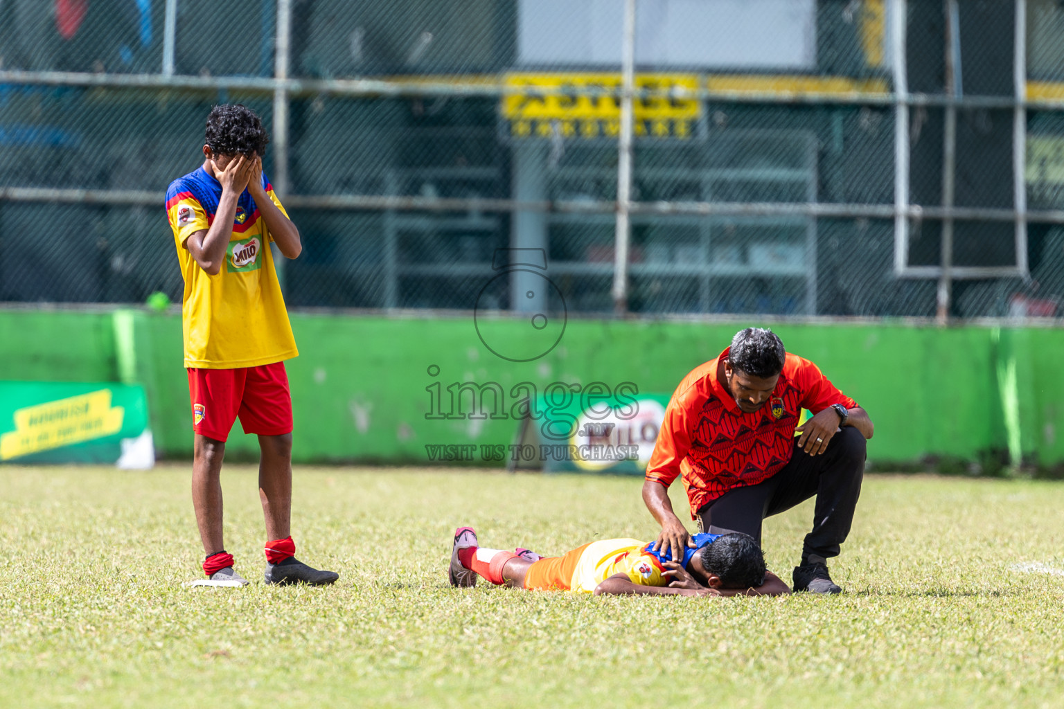 Day 4 of MILO Academy Championship 2024 (U-14) was held in Henveyru Stadium, Male', Maldives on Sunday, 3rd November 2024. 
Photos: Hassan Simah / Images.mv