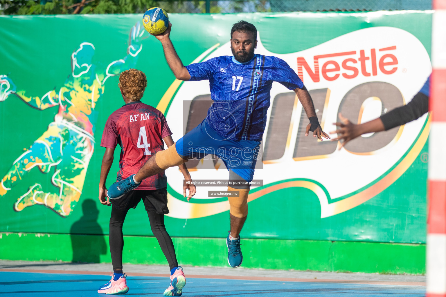 Day 11 of 6th MILO Handball Maldives Championship 2023, held in Handball ground, Male', Maldives on 30th May 2023 Photos: Nausham Waheed / Images.mv