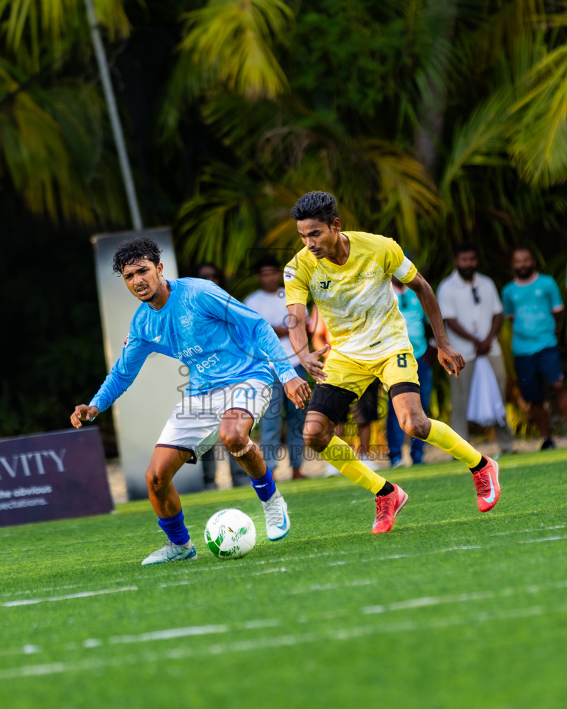 Jumeirah Olhaheli vs Bandos in Resort League 2025 (North Male Zone) day 19 was held on Sunday, 20th September 2025 in One And Only Reethi Rah Maldives Resort, Photos: Areef Adam / images.mv