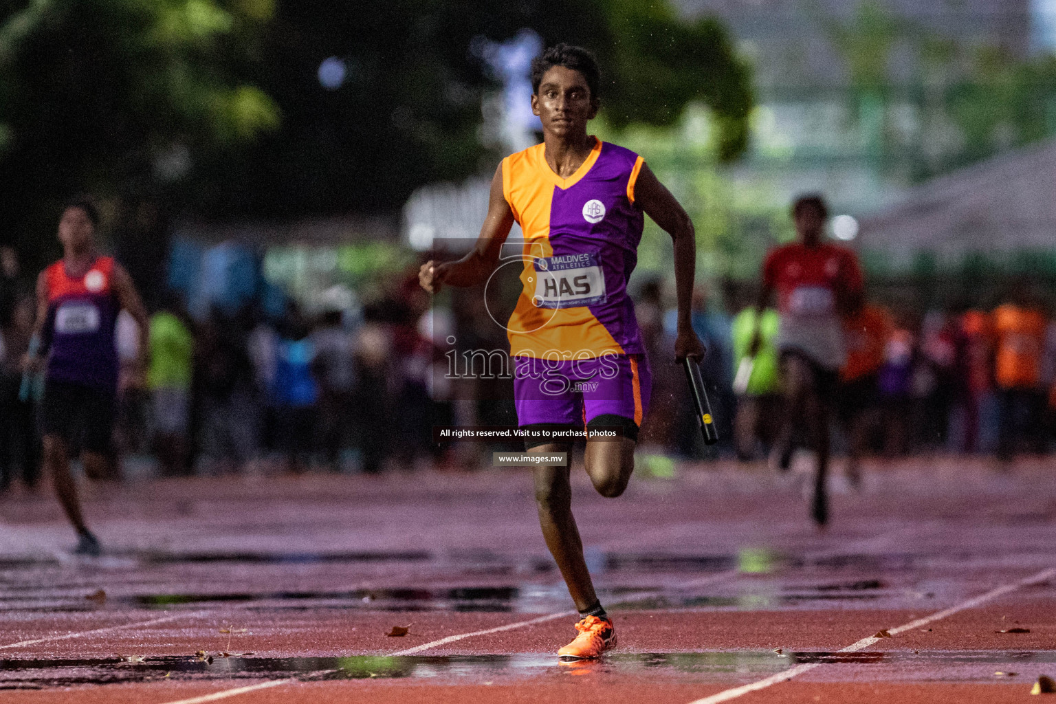 Day 4 of Inter-School Athletics Championship held in Male', Maldives on 26th May 2022. Photos by: Maanish / images.mv