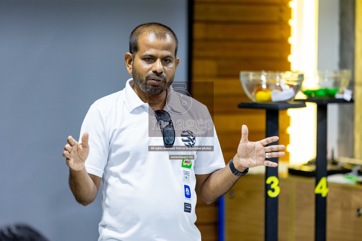 Round of 16 Draw Ceremony of  Club Maldives Cup 2022 was held in Hulhumale', Maldives on Friday, 21st October 2022. Photos: Ismail Thoriq / images.mv