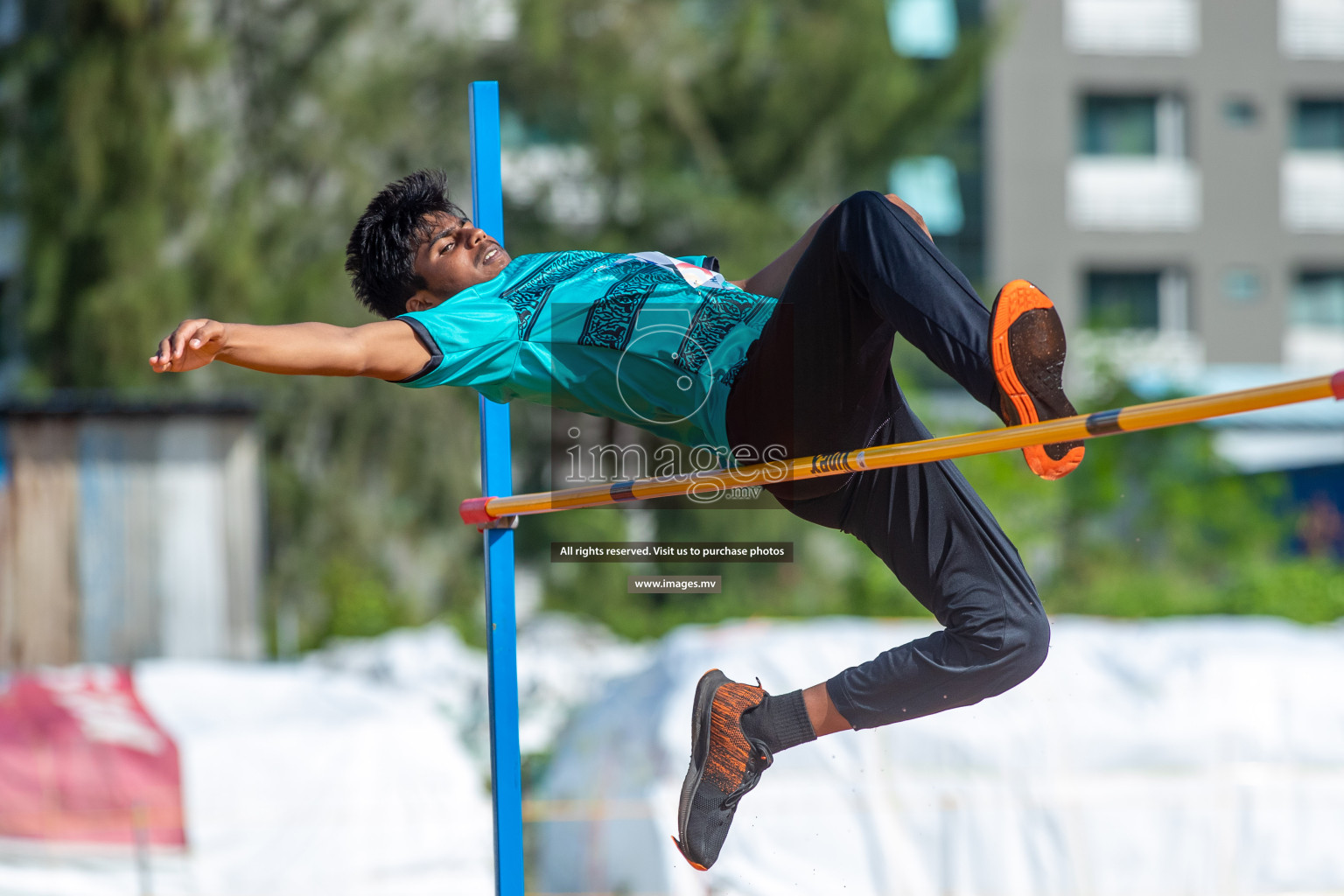 Day two of Inter School Athletics Championship 2023 was held at Hulhumale' Running Track at Hulhumale', Maldives on Sunday, 15th May 2023. Photos: Nausham Waheed / images.mv