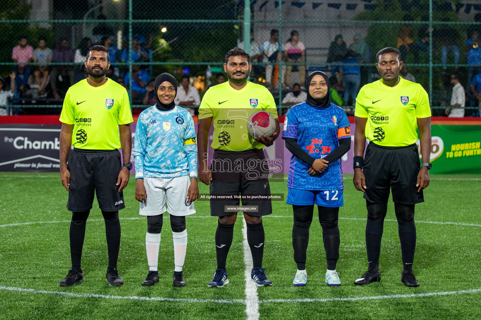 MPL vs Club MYS in Eighteen Thirty Women's Futsal Fiesta 2022 was held in Hulhumale', Maldives on Monday, 21st October 2022. Photos: Hassan Simah / images.mv