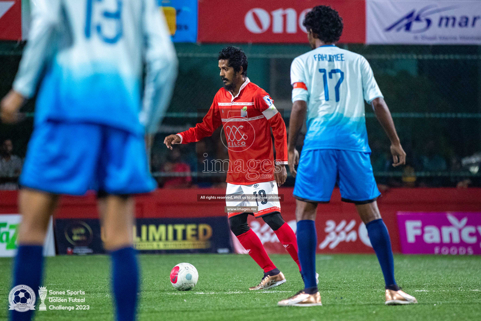 AA. Thoddoo vs AA. Mathiveri in Day 4 of Golden Futsal Challenge 2023 on 08 February 2023 in Hulhumale, Male, Maldives