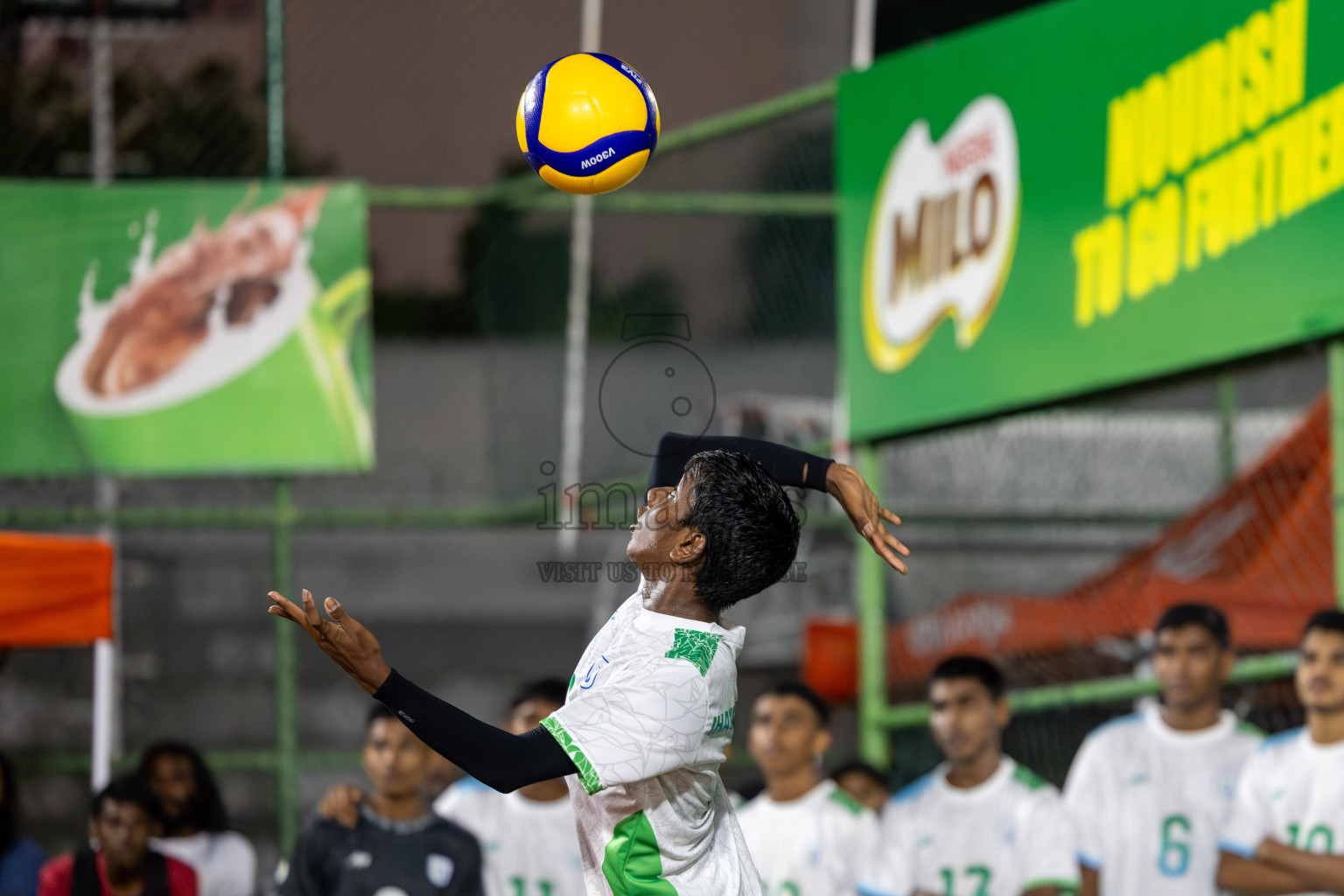 Day 4 of Interschool Volleyball Tournament 2024 was held in Ekuveni Volleyball Court at Male', Maldives on Sunday, 26th November 2024. Photos: Mohamed Mahfooz Moosa / images.mv