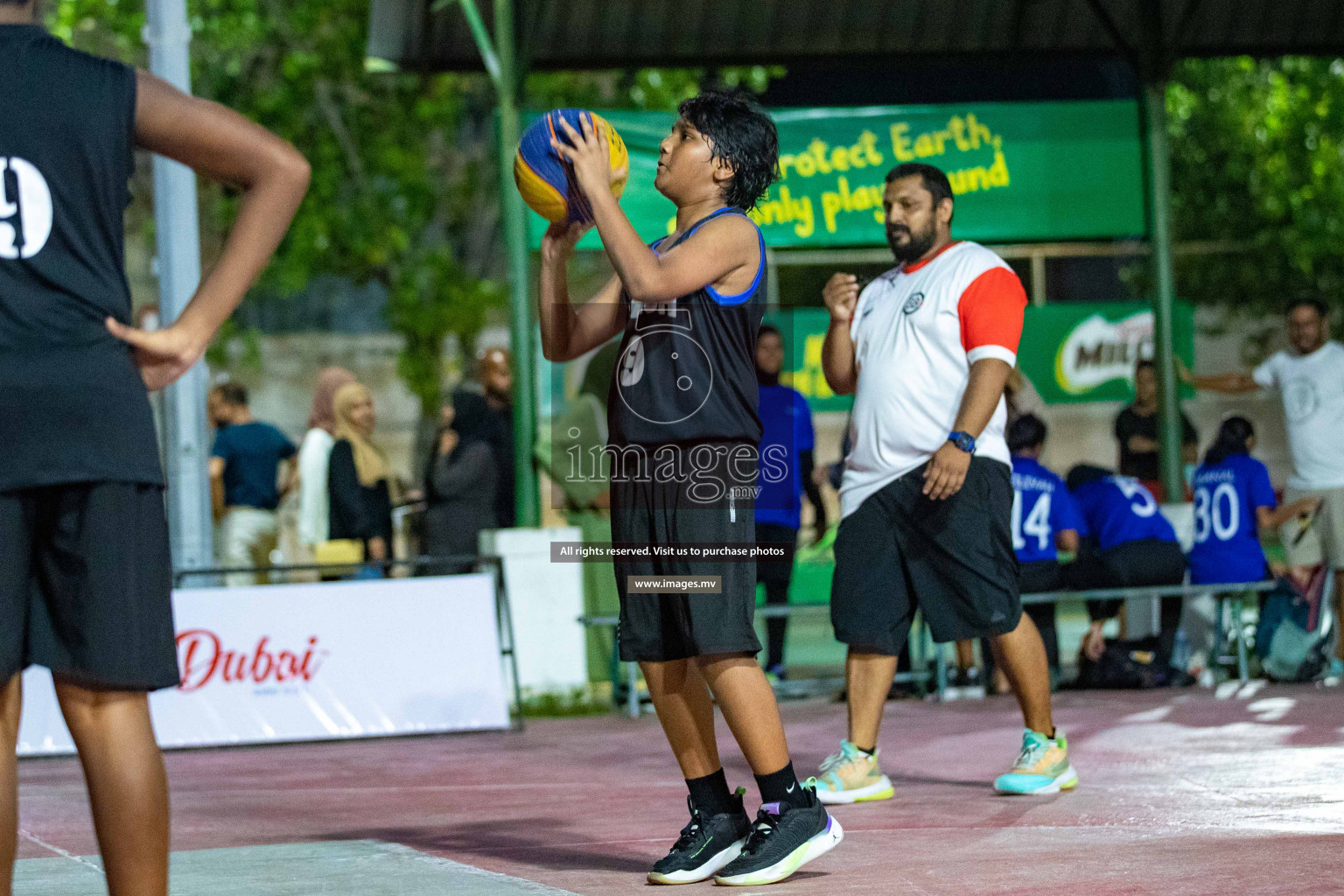 Day3 of Slamdunk by Sosal on 14th April 2023 held in Male'. Photos: Nausham waheed /images.mv