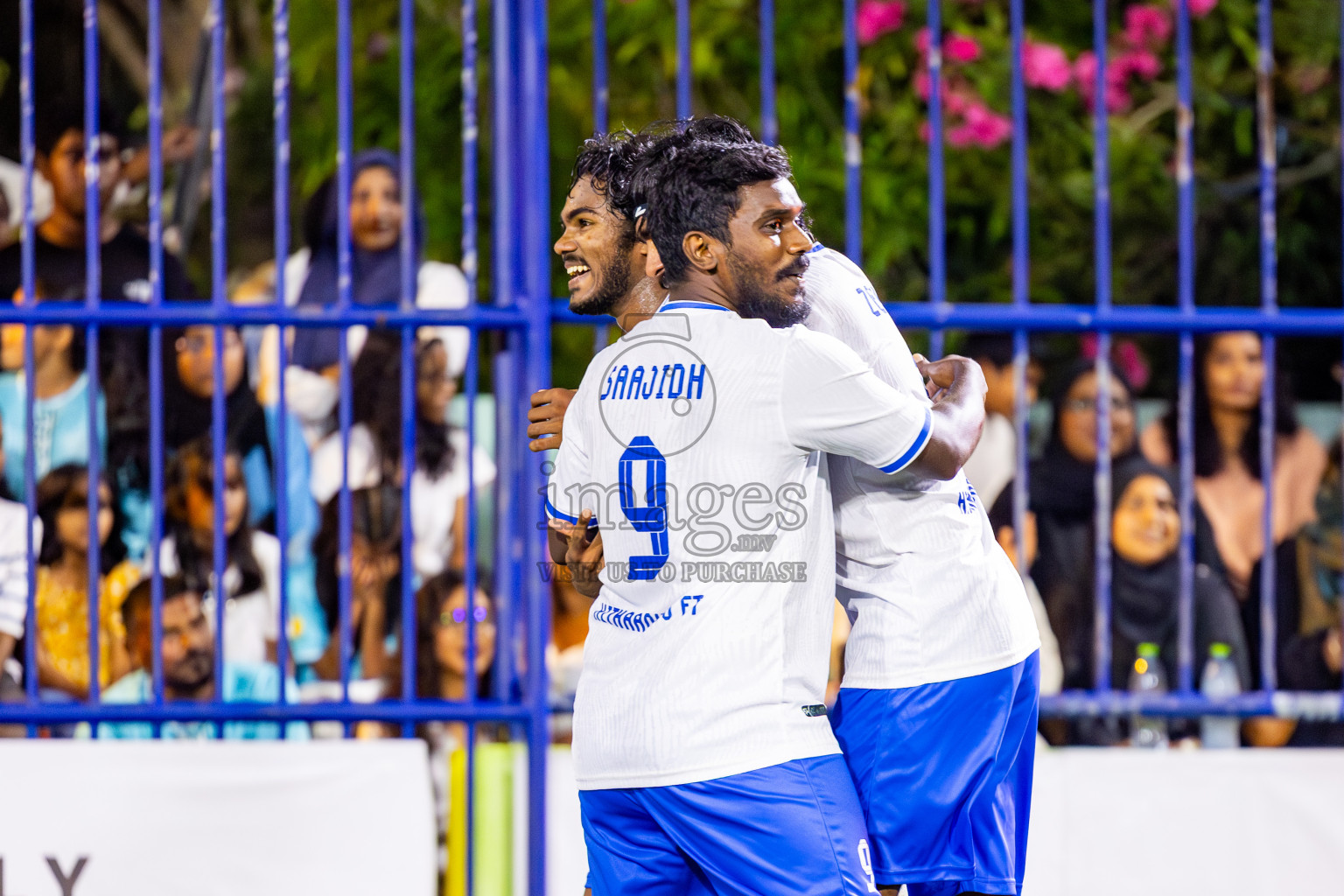 Hithaadhoo vs Kamadhoo in Quater Finals of Better in Baa Futsal Fiesta 2025 Men's division held in B. Eydhafushi, Maldives on Thursday, 13th November 2025. Photos: Nausham Waheed / images.mv