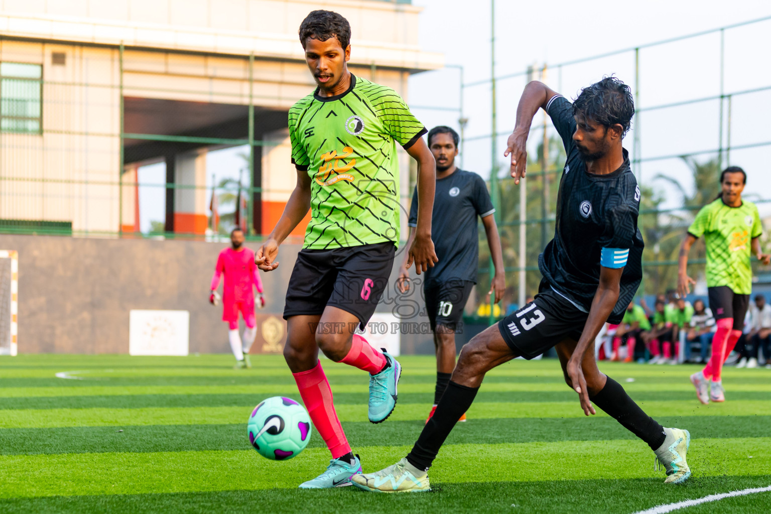 JJ Sports Clubvs Fasgandu SC in Day 1 of BG Futsal Challenge 2024 was held on Thursday, 12th March 2024, in Male', Maldives Photos: Nausham Waheed / images.mv